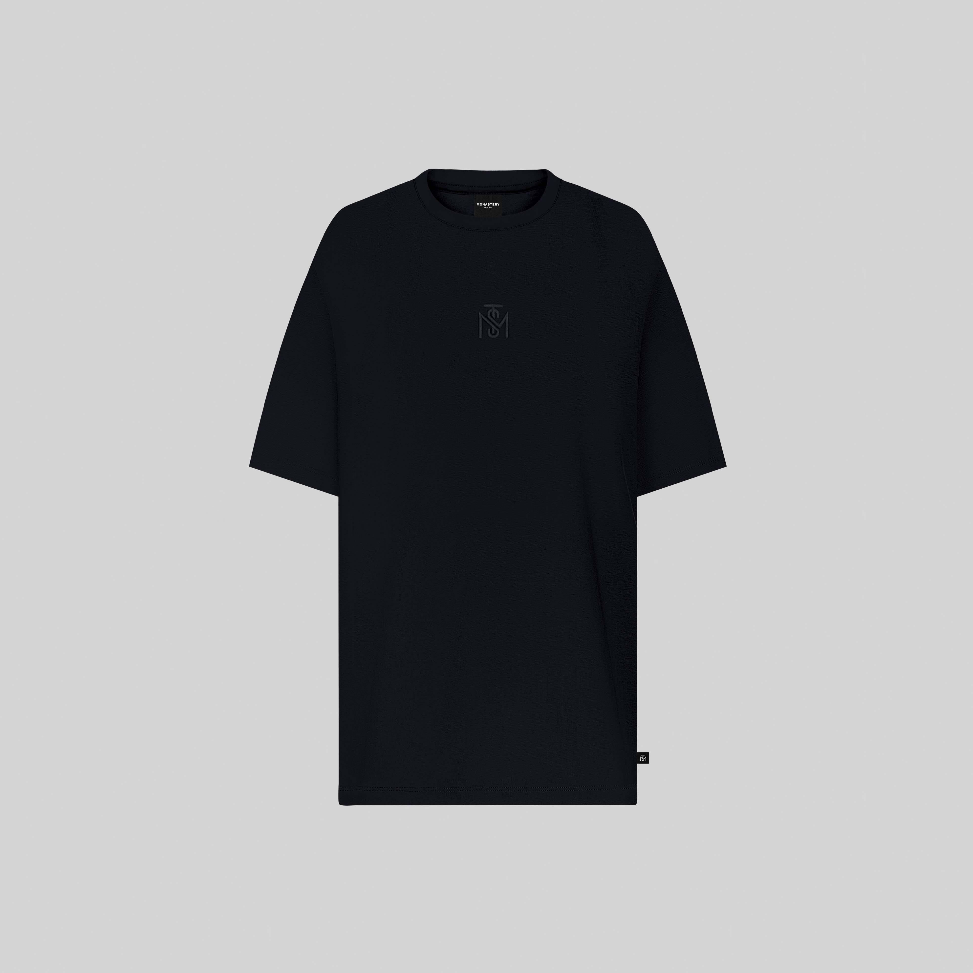 LISTER T-SHIRT OVERSIZE BLACK | Monastery Couture