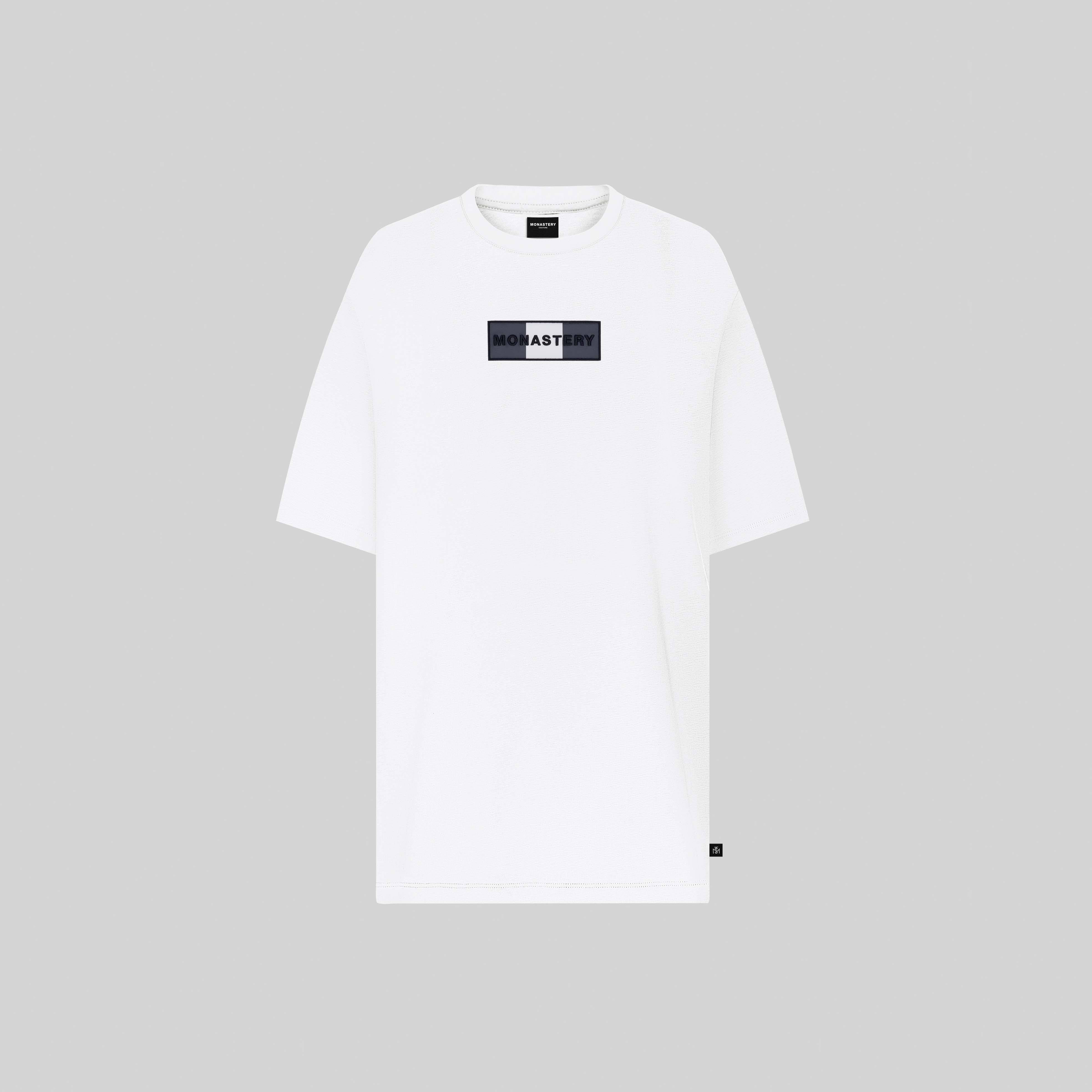 SAICLOP T-SHIRT OVERSIZE WHITE | Monastery Couture