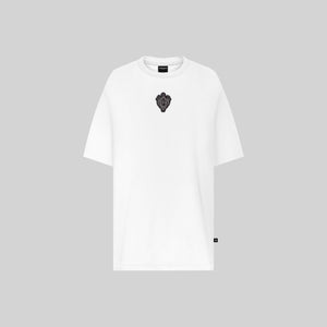 SILON WHITE T-SHIRT OVERSIZE | Monastery Couture