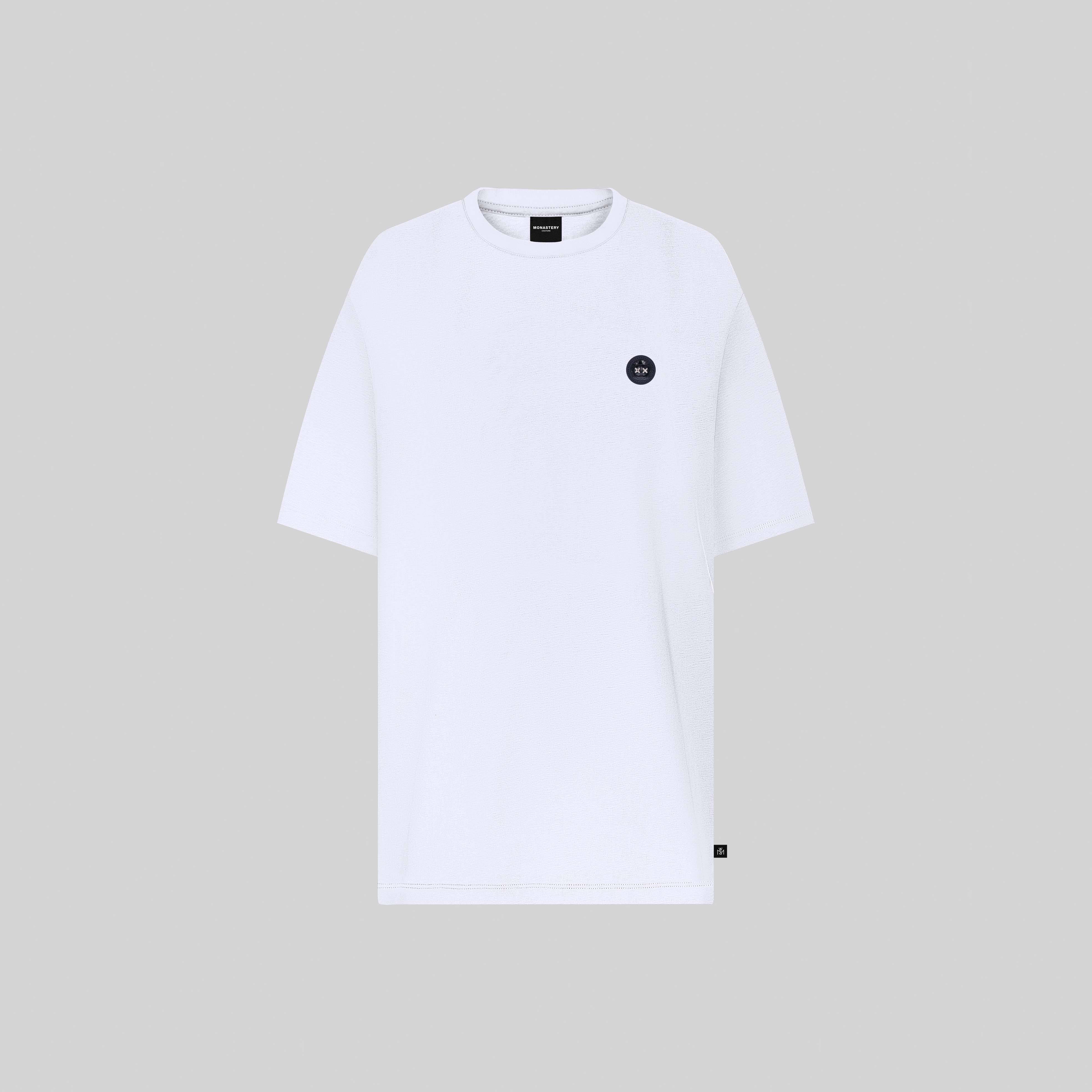 MANSELL T-SHIRT OVERSIZE WHITE | Monastery Couture