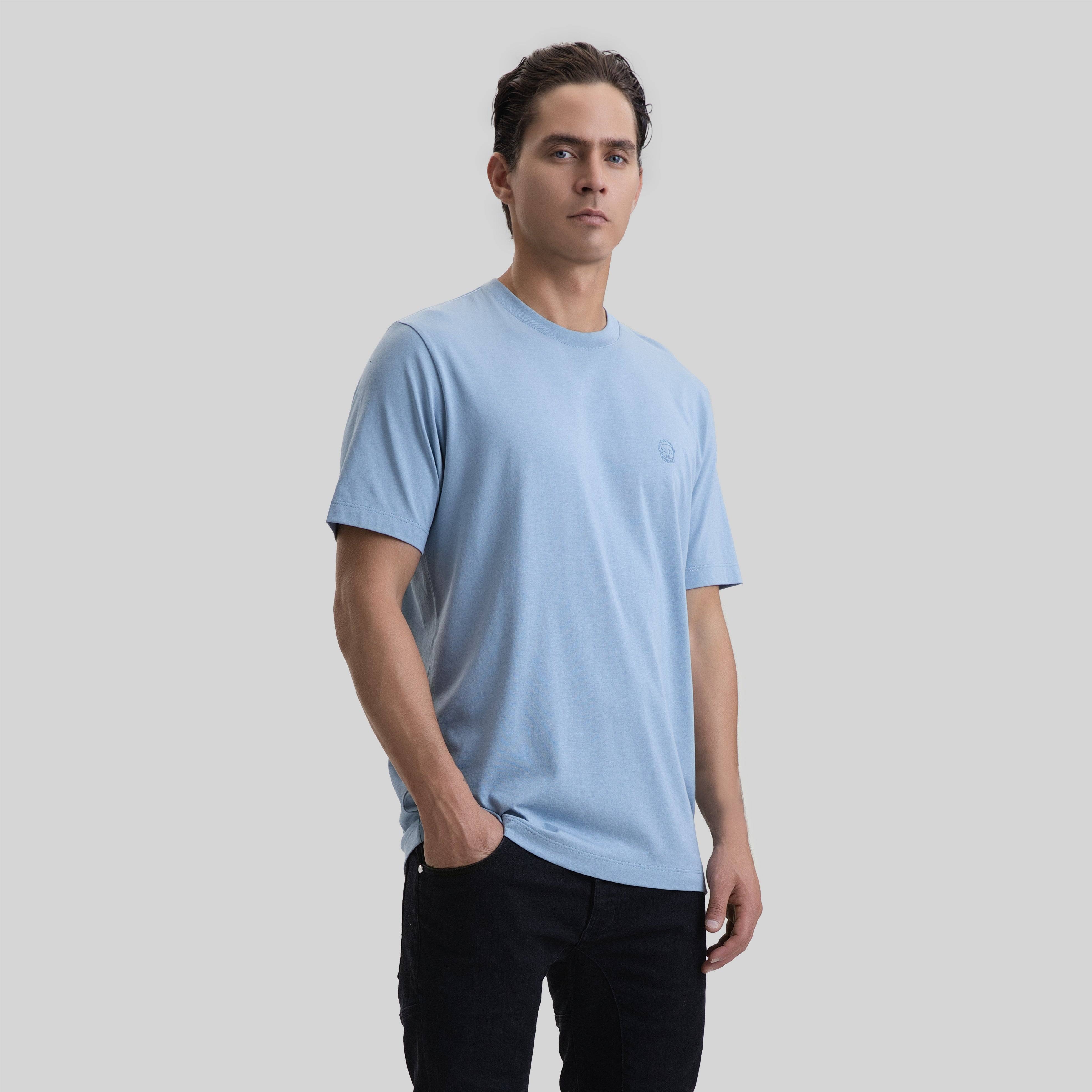 PITS PACK T-SHIRT FADED DENIM - Monastery