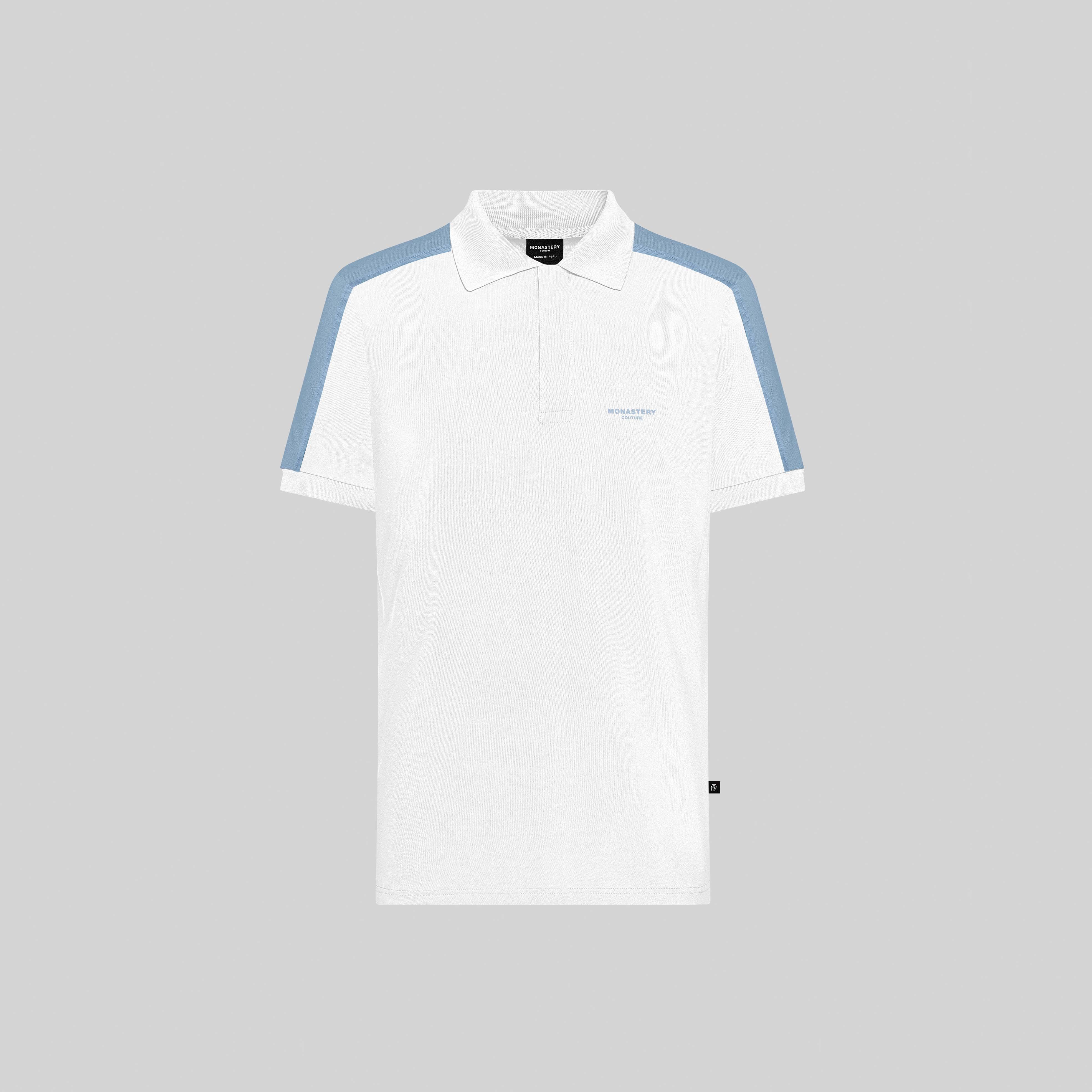 MONACO POLO BOX WHITE | Monastery Couture