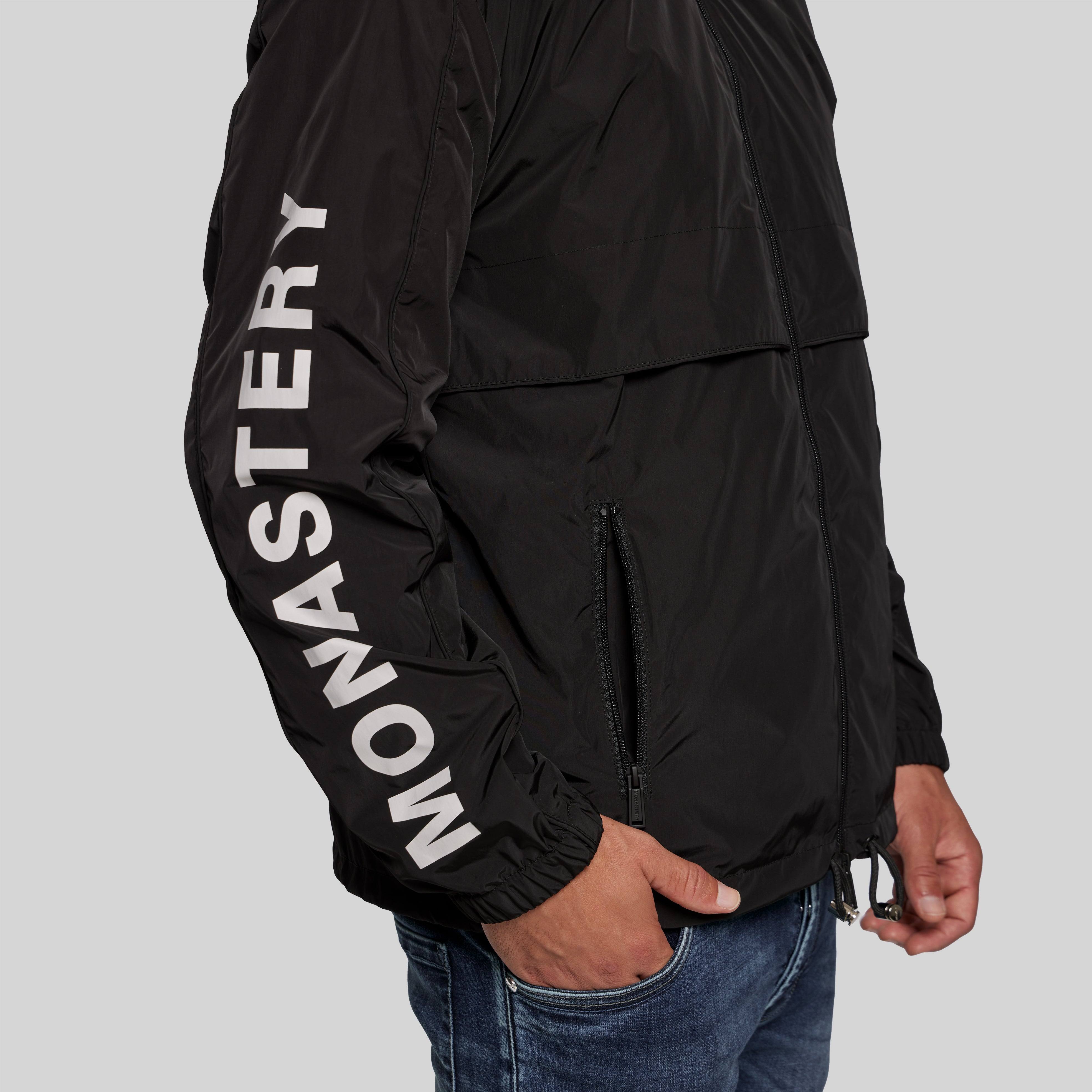 RIDKOT BLACK WINDBREAKER - Monastery