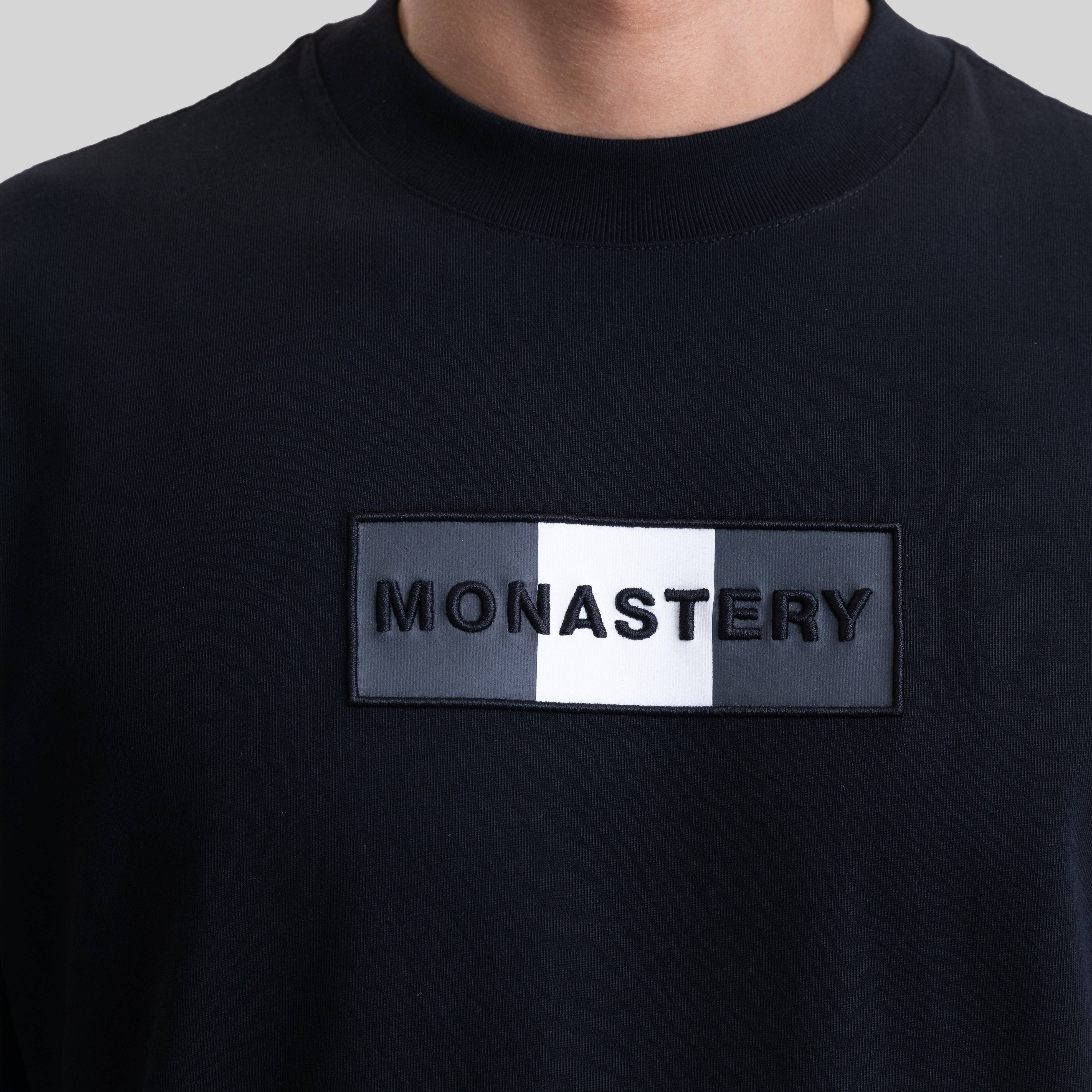 SAICLOP T-SHIRT OVERSIZE BLACK | Monastery Couture