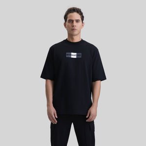 SAICLOP T-SHIRT OVERSIZE BLACK | Monastery Couture