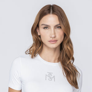 SHINE T-SHIRT WOMEN WHITE - Monastery