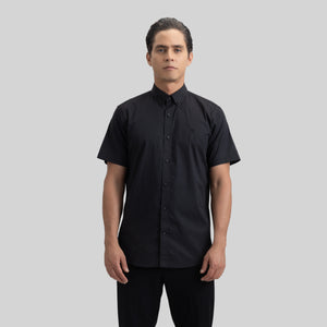 ASTON SHIRT SPORT SHORT SLEEVE BLACK