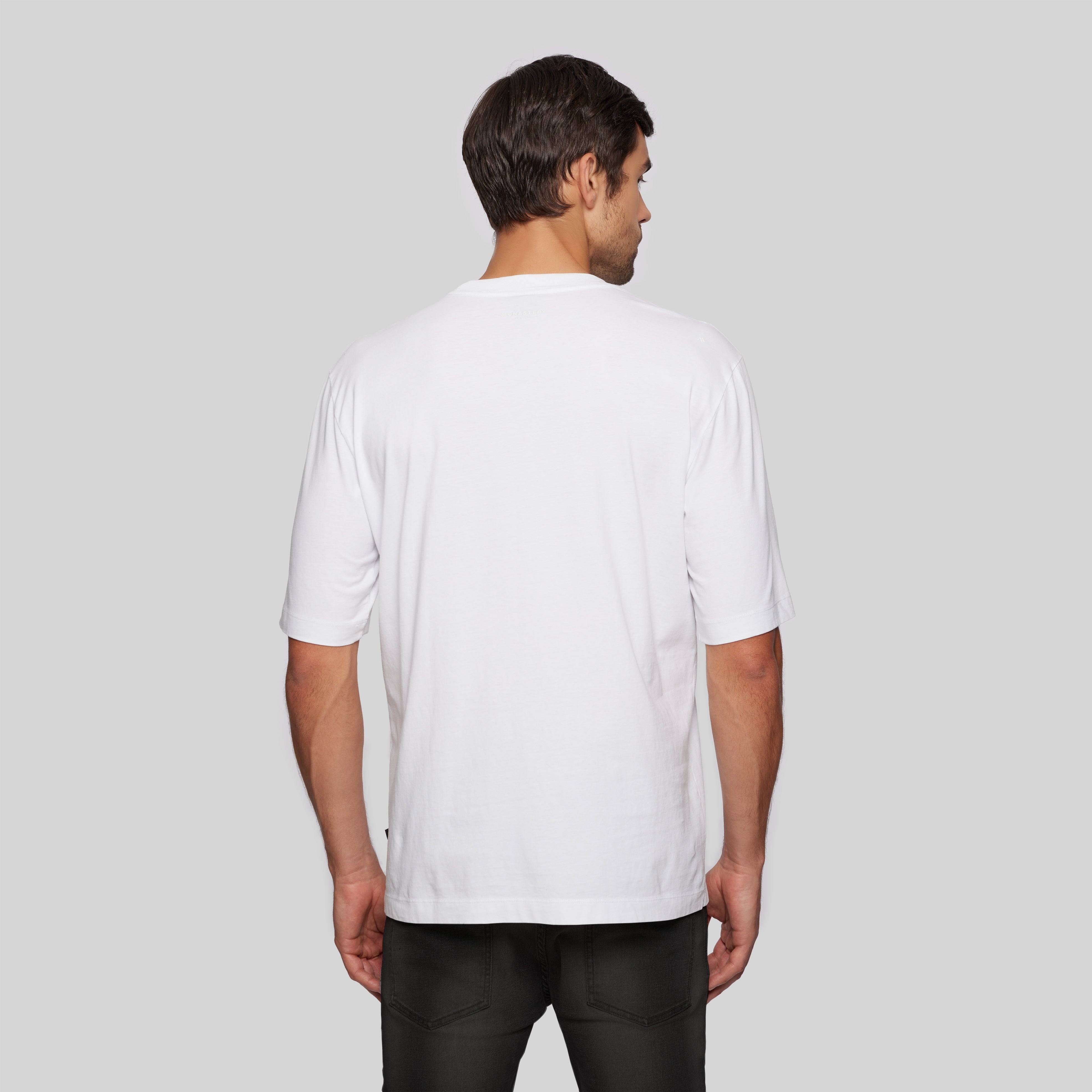 SILON WHITE T-SHIRT OVERSIZE | Monastery Couture