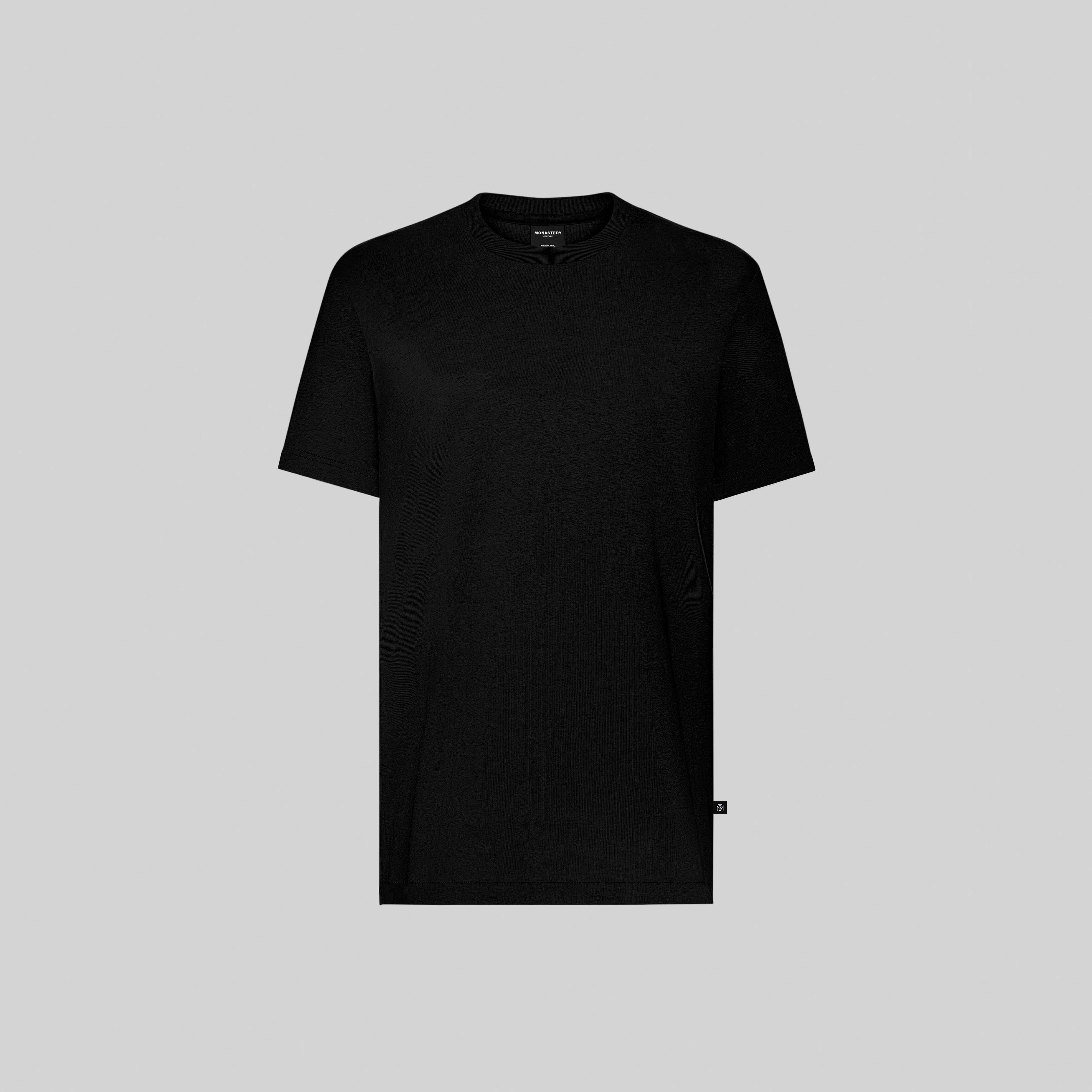 BERLIT T-SHIRT MEN BLACK - Monastery