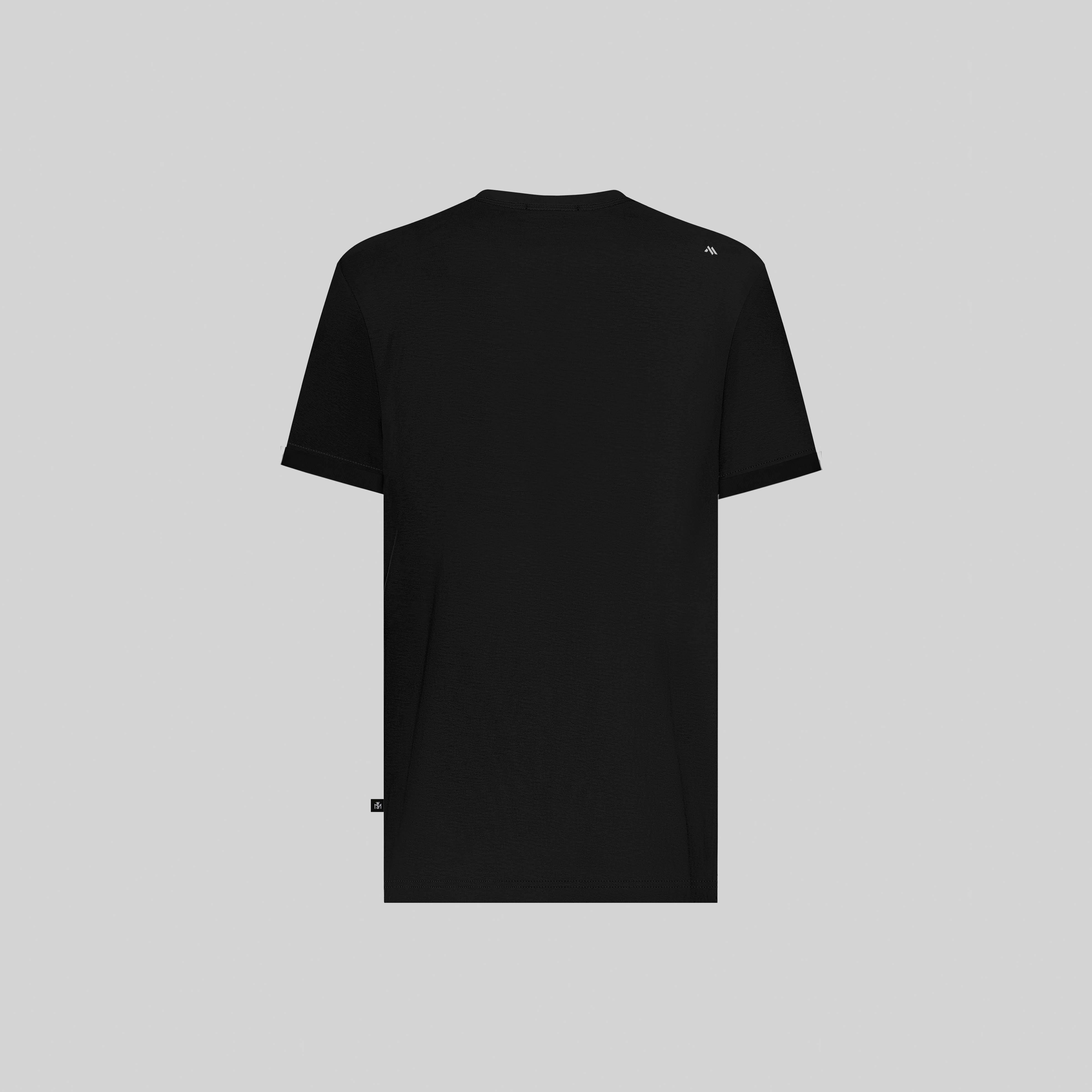 BOREAL T-SHIRT MEN BLACK | Monastery Couture