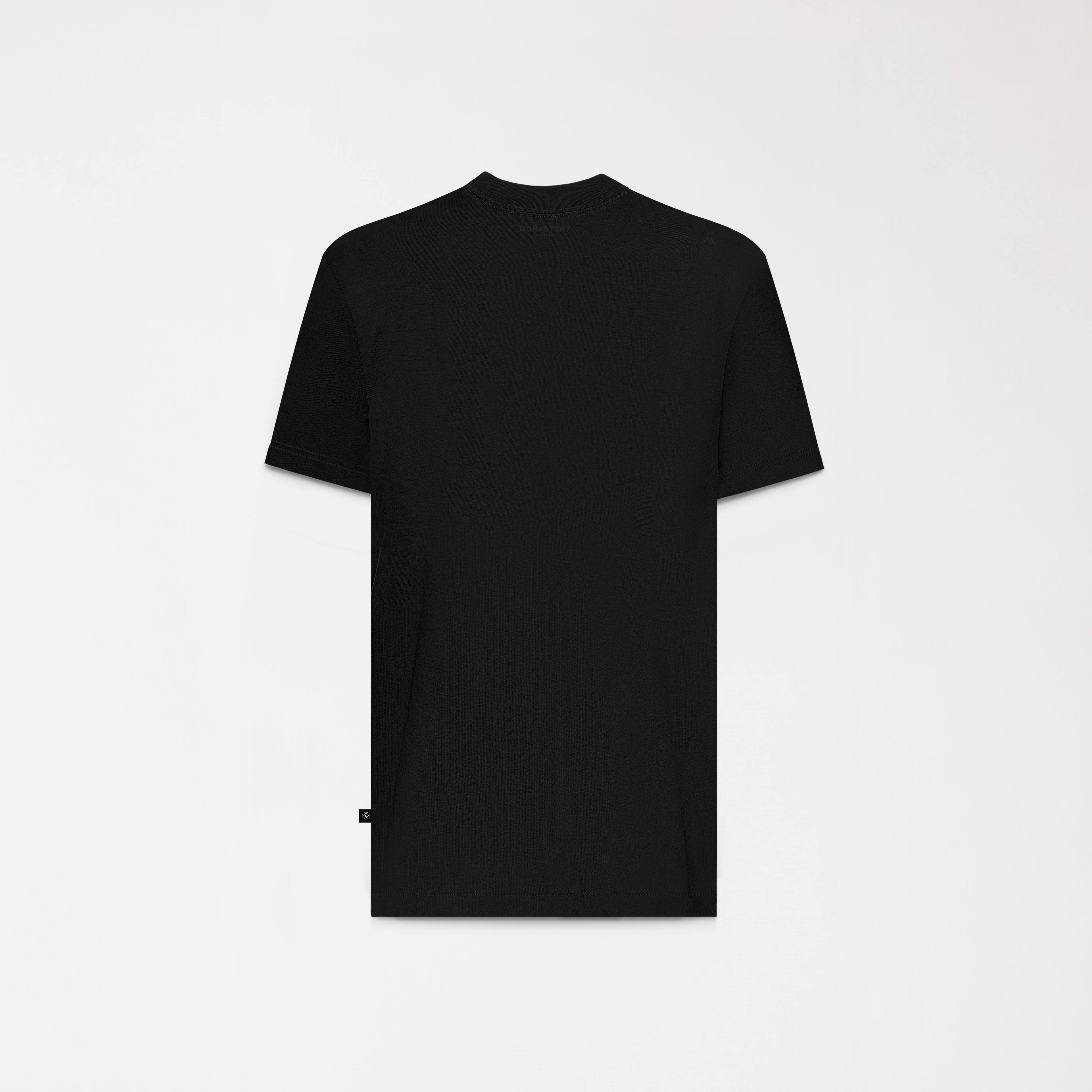 FLATWICK T-SHIRT MEN BLACK - Monastery