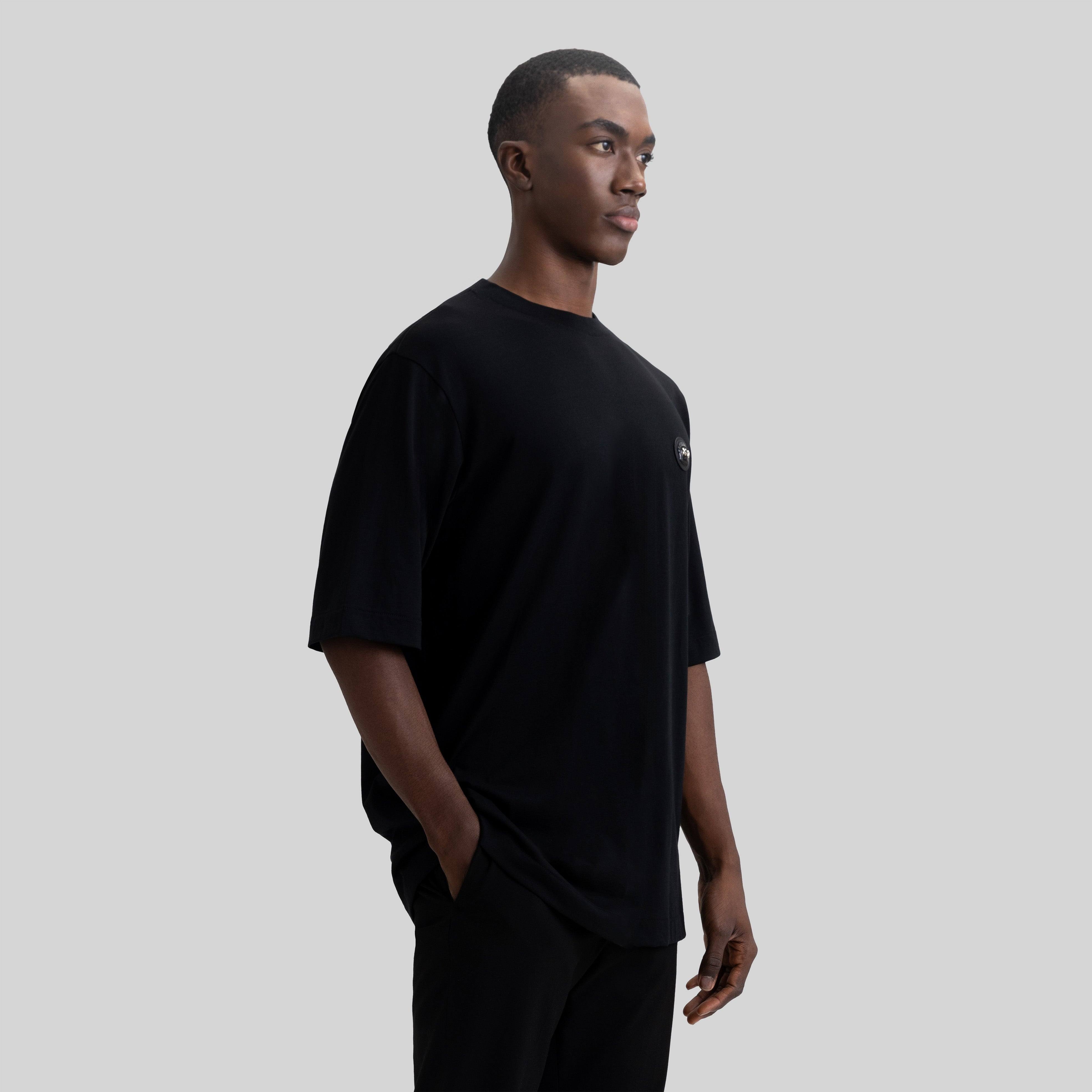 MANSELL T-SHIRT OVERSIZE BLACK - Monastery