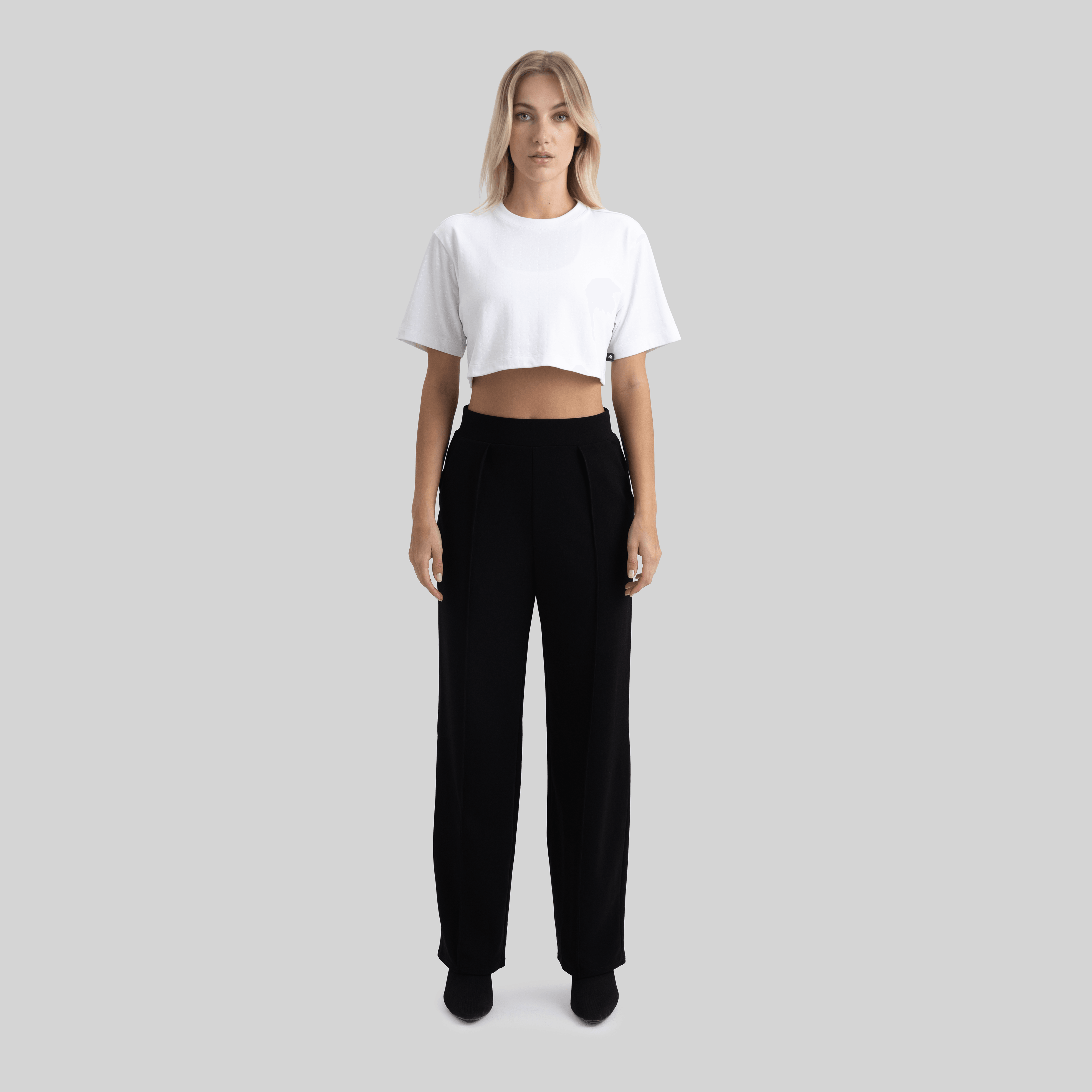 PONTIAC CROP TOP WHITE - Monastery