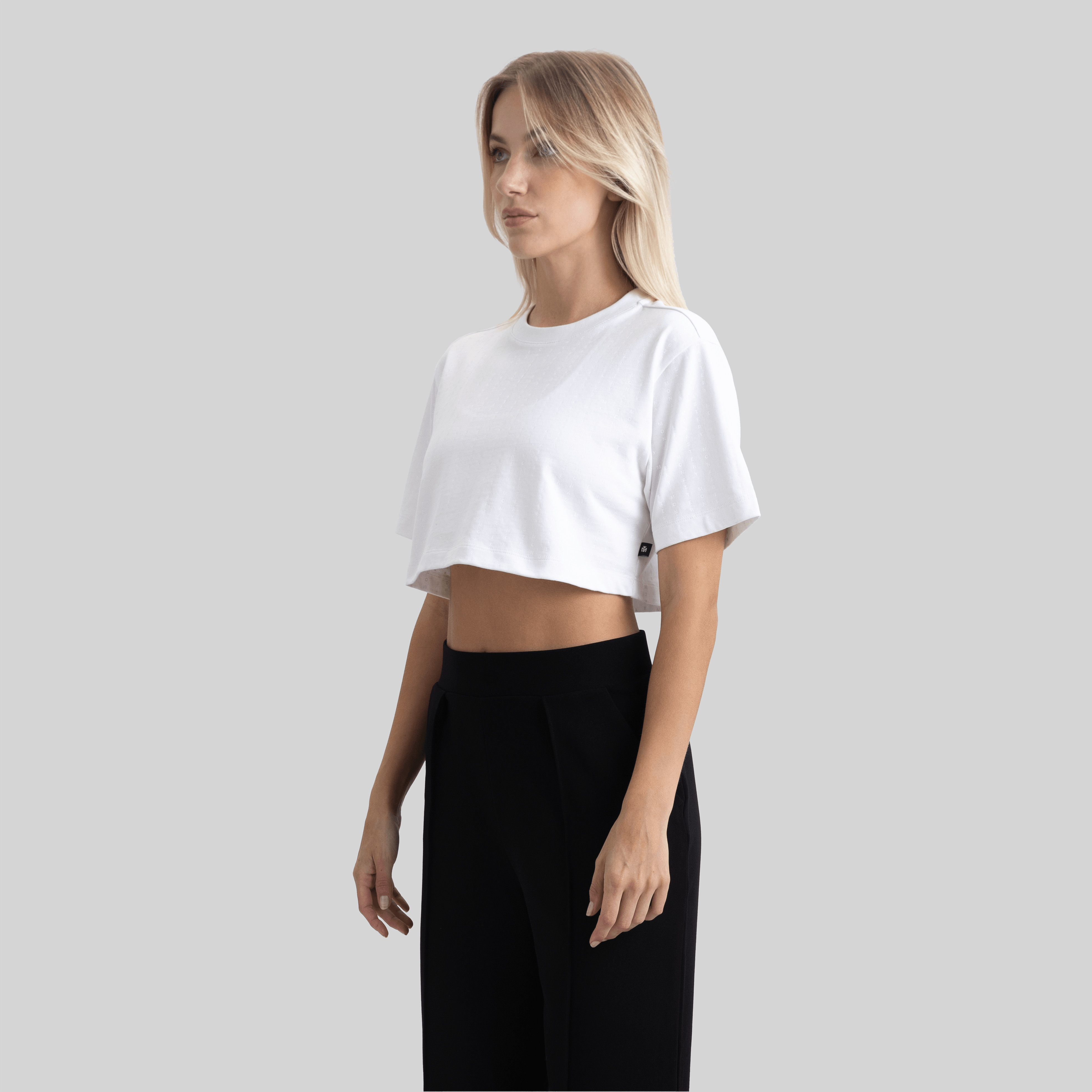 PONTIAC CROP TOP WHITE - Monastery