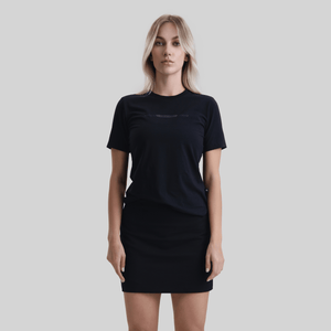 TAURI T-SHIRT WOMEN BLACK - Monastery