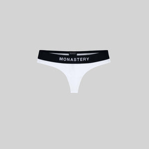 INFINITY PANTY WHITE | Monastery Couture