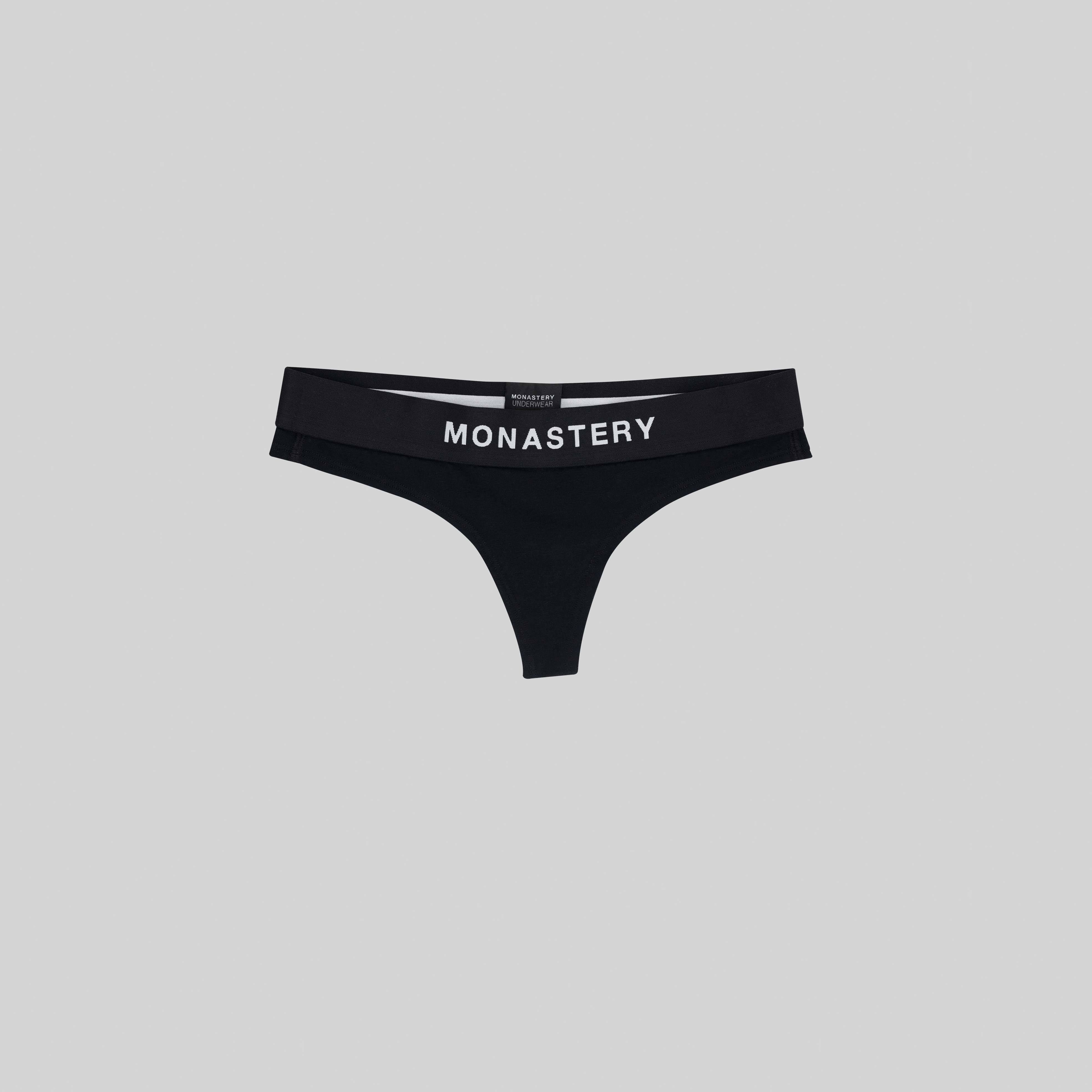 INFINITY PANTY BLACK - Monastery