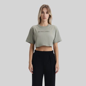 VETTEL CROP TOP SEAGRASS