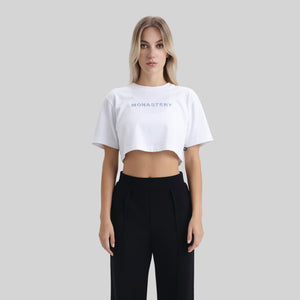 VETTEL CROP TOP WHITE