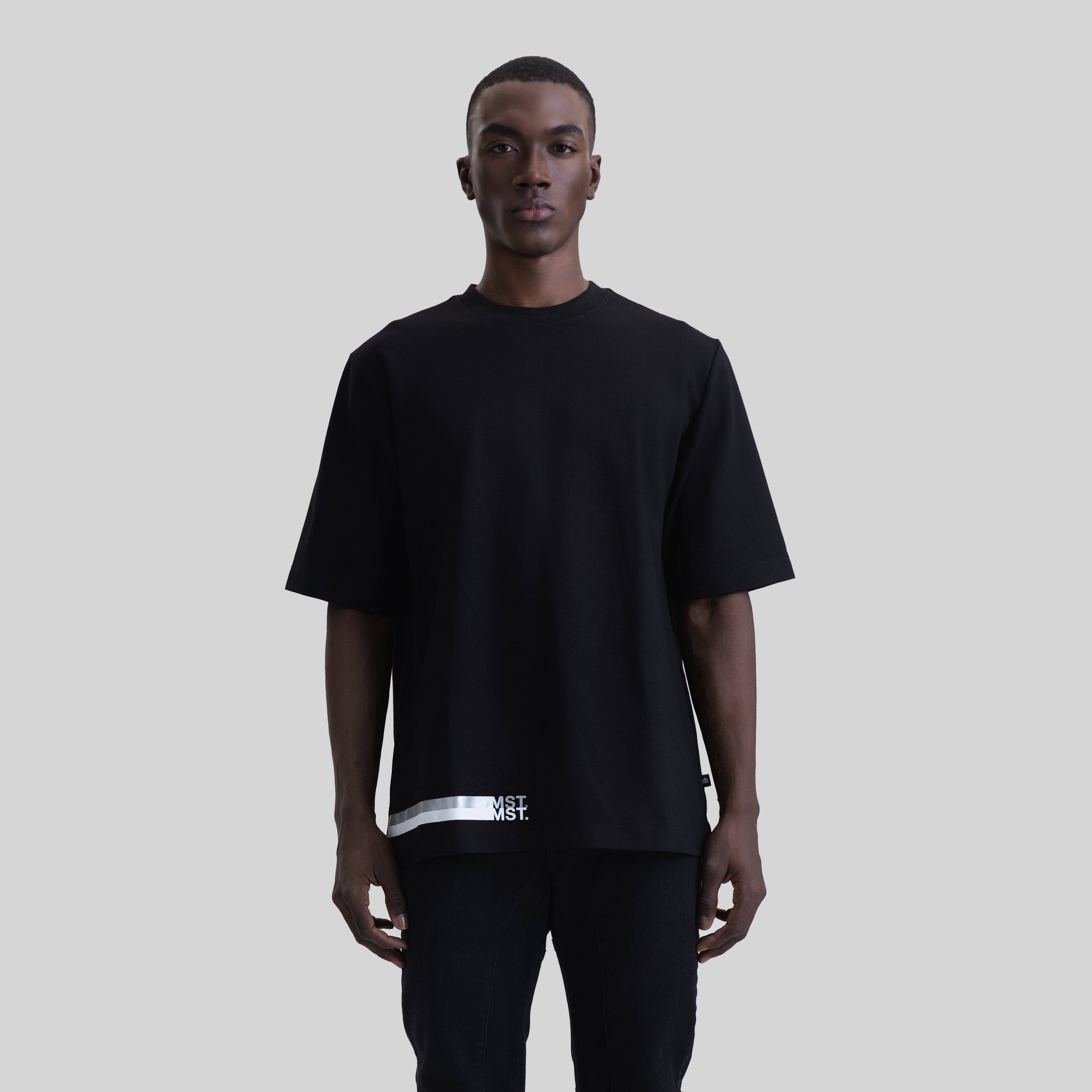 VORTEX T-SHIRT OVERSIZE BLACK | Monastery Couture