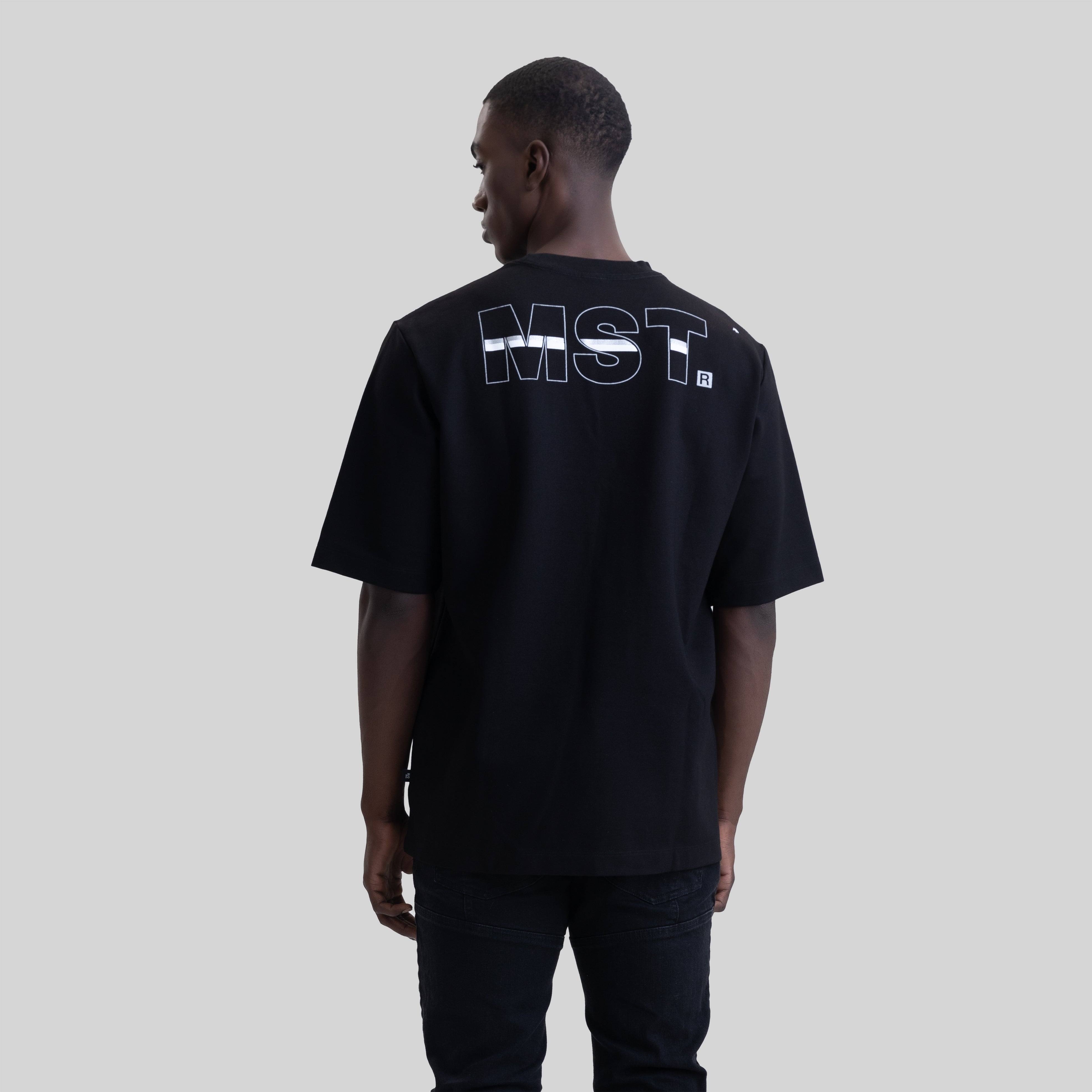 VORTEX T-SHIRT OVERSIZE BLACK | Monastery Couture