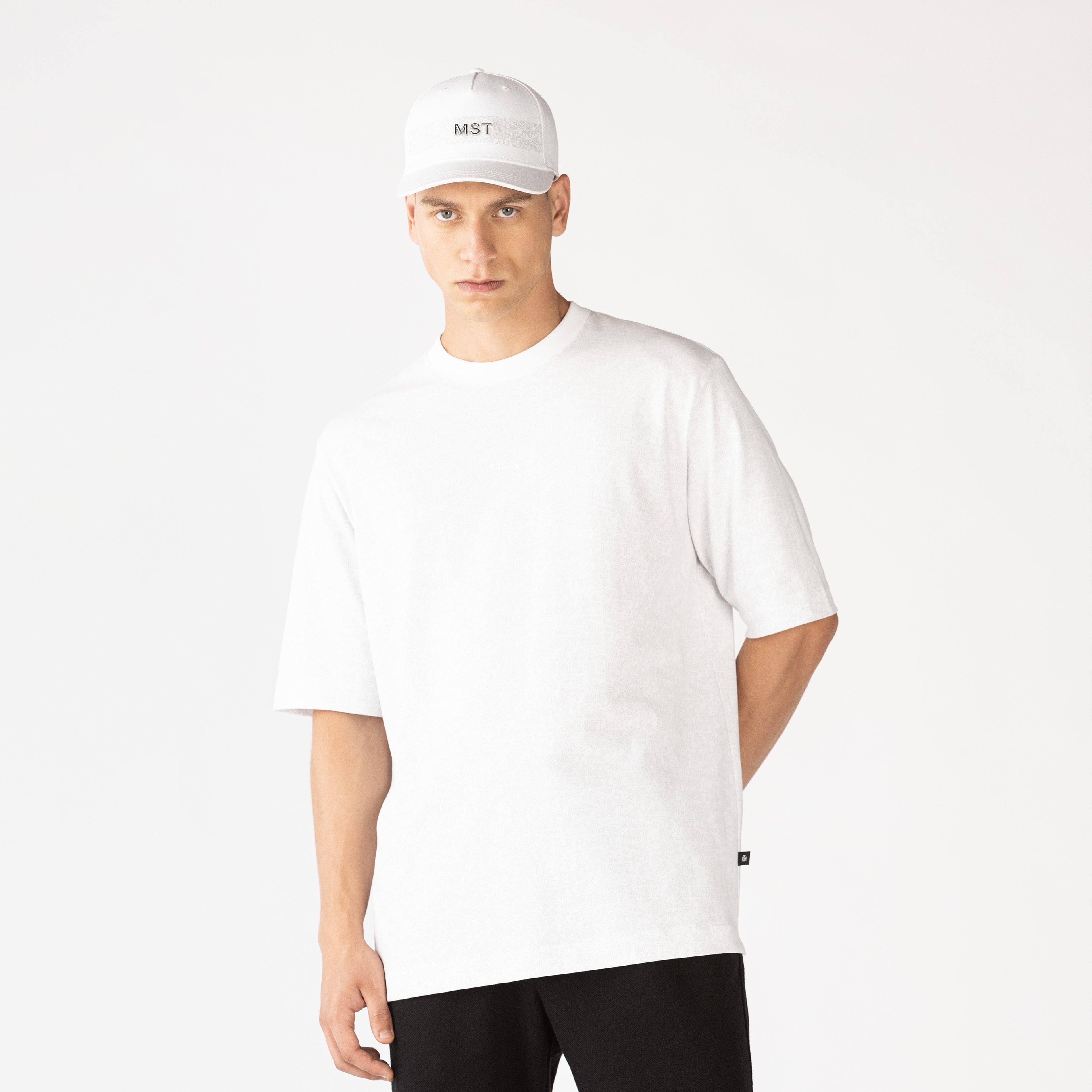 WINDCHESTER T-SHIRT OVERSIZED MEN WHITE - Monastery