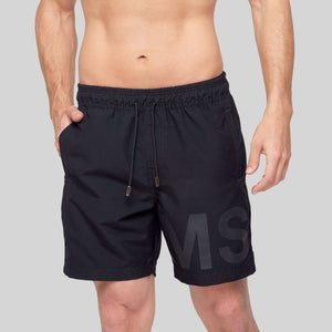 ANFIPOLIS BLACK SWIM SHORT | Monastery Couture