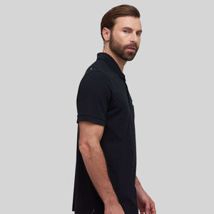 ARCANTES BLACK POLO | Monastery Couture