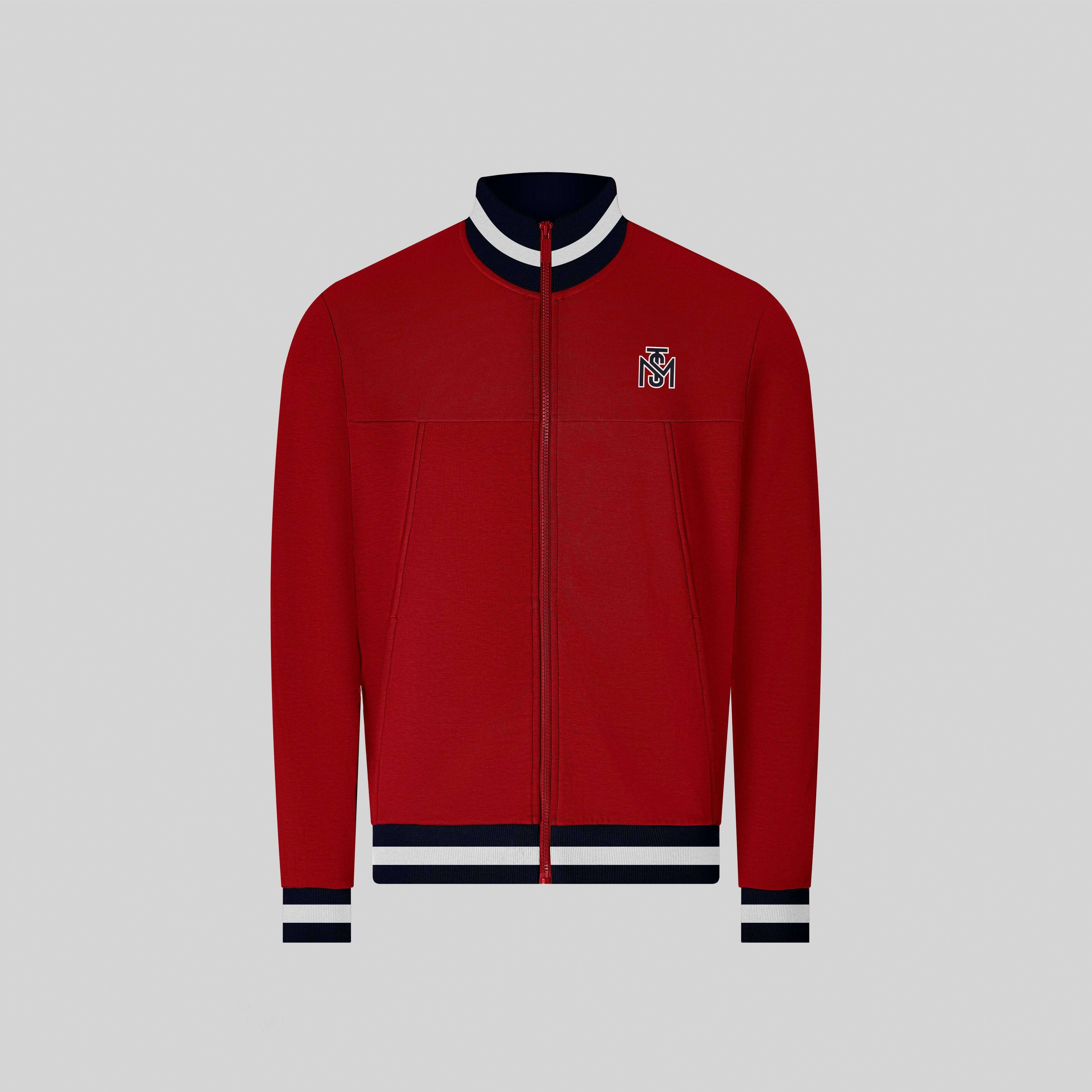 ASINE RED SPORT JACKET | Monastery Couture