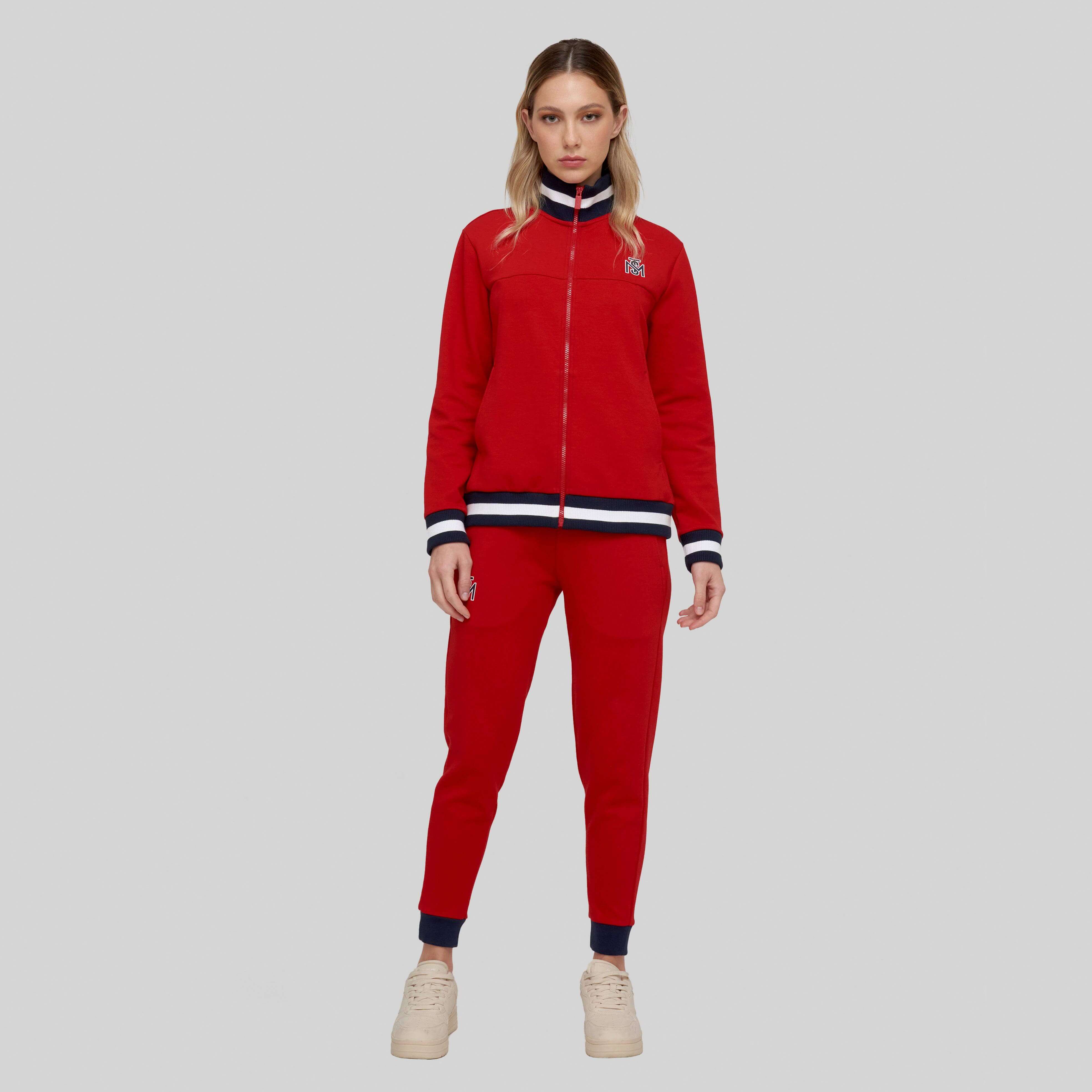 ASINE RED SPORT JACKET | Monastery Couture