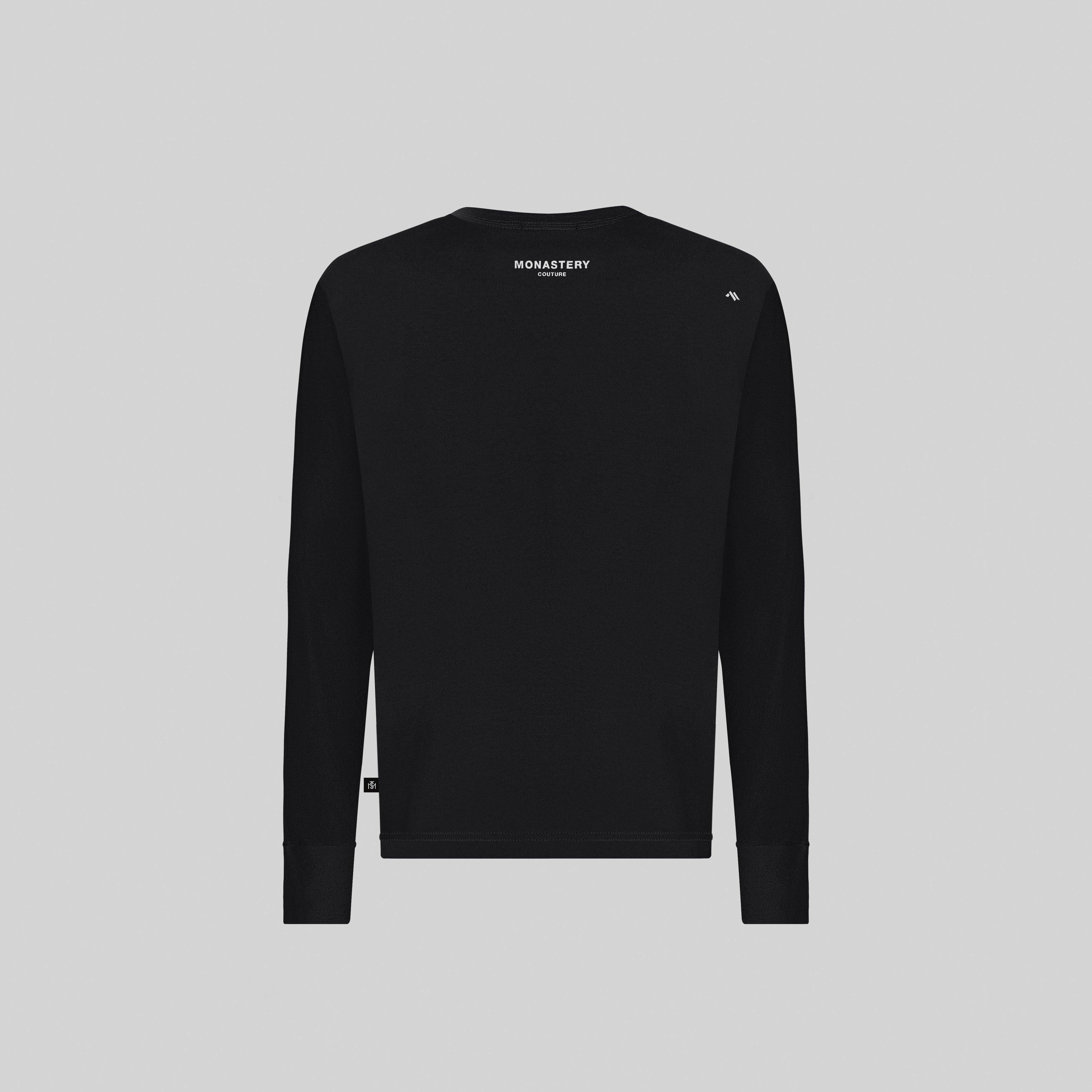 CERES BLACK LONG SLEEVE | Monastery Couture