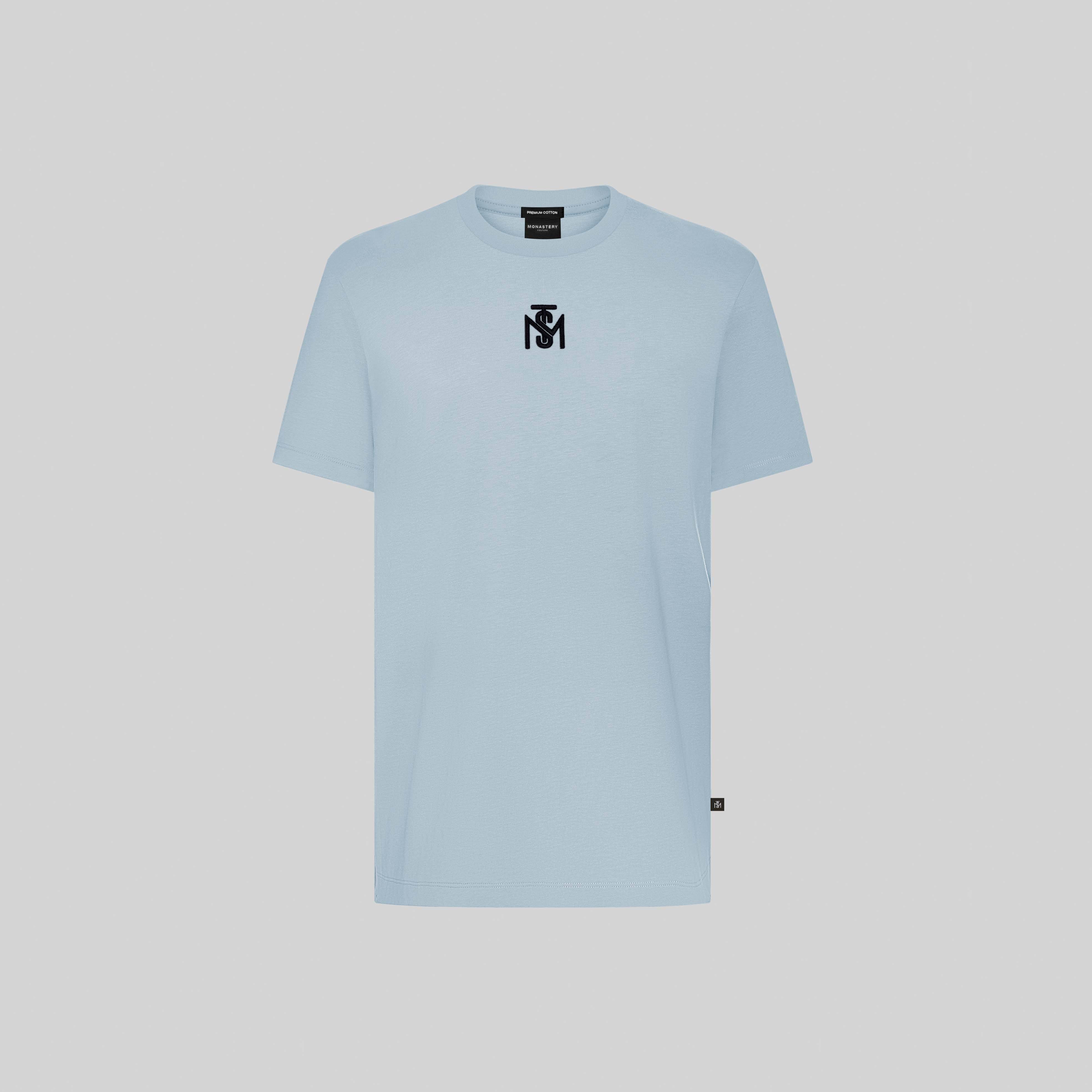 CHAD T-SHIRT MEN BLUE | Monastery Couture