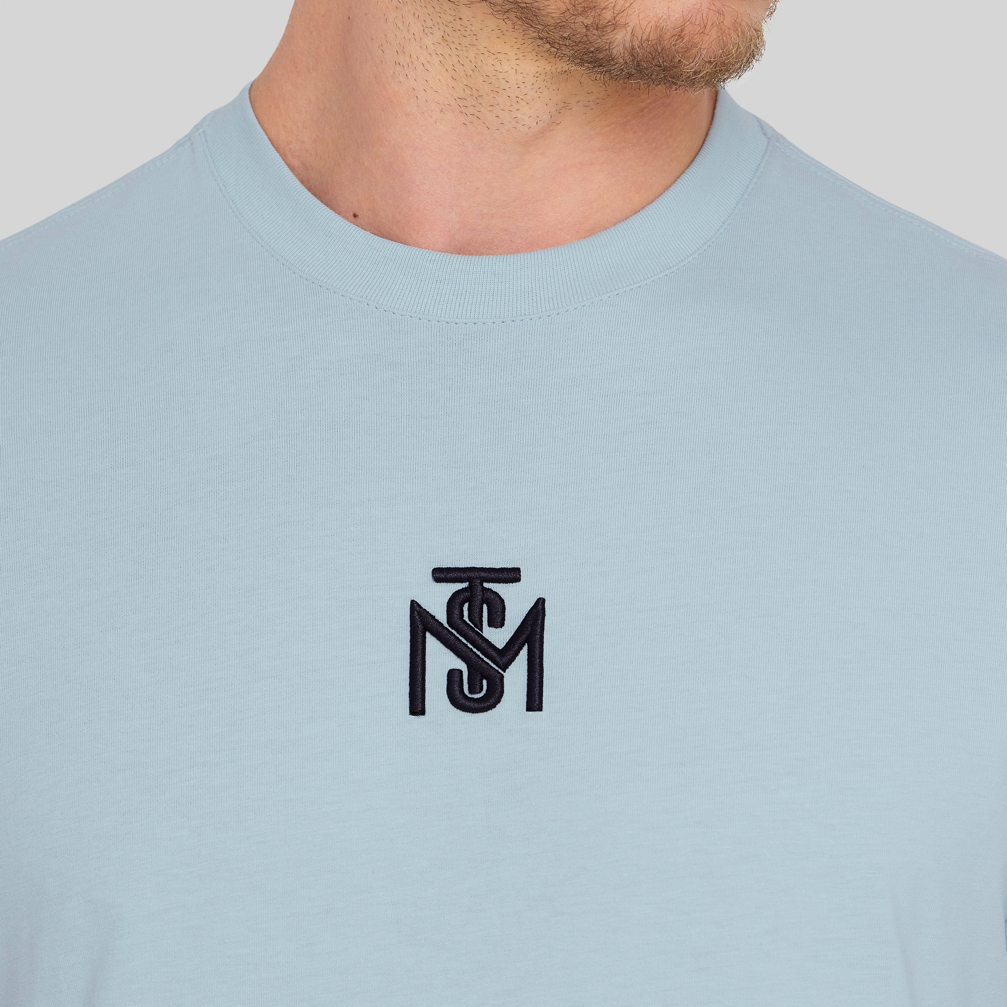 CHAD T-SHIRT MEN BLUE | Monastery Couture