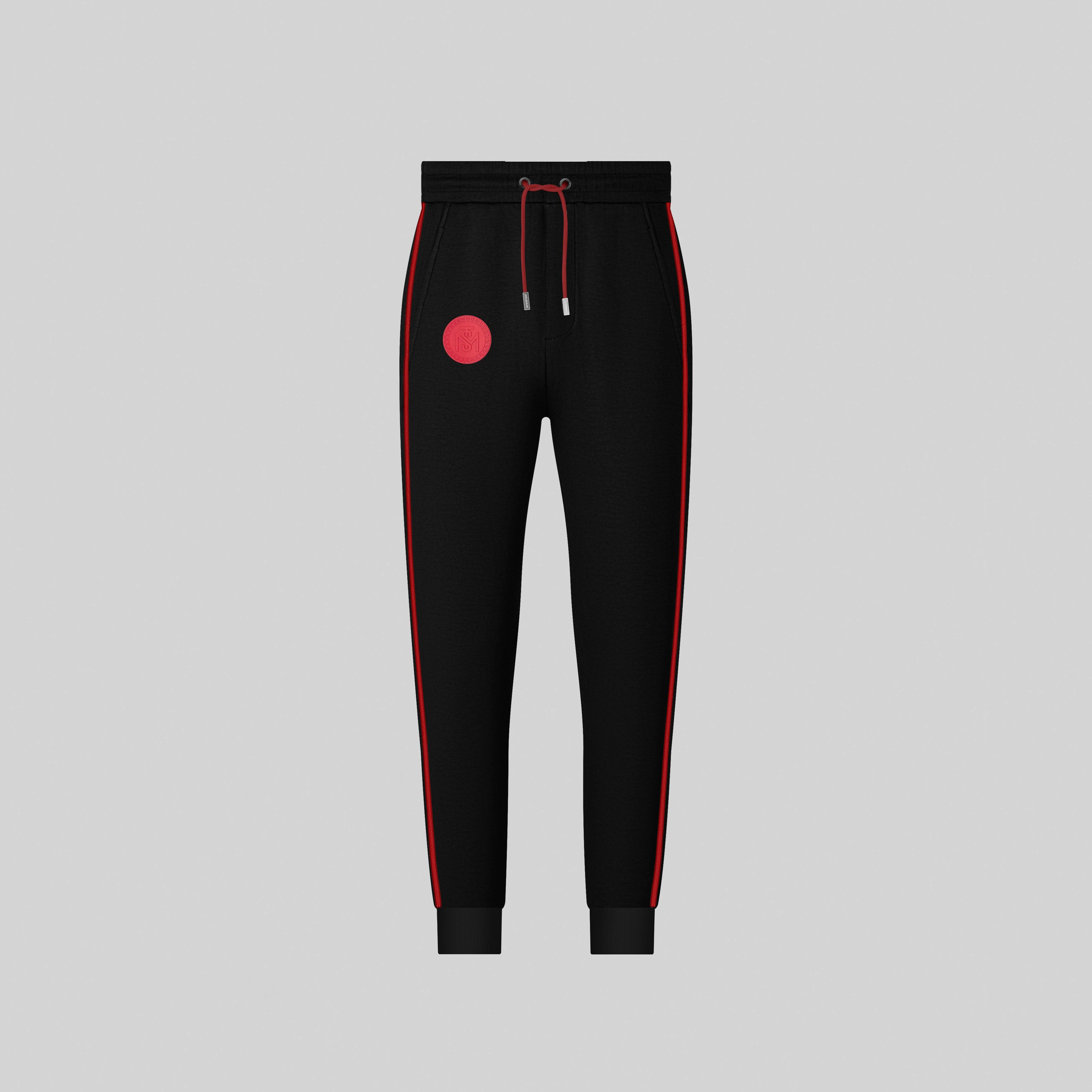 DODONA BLACK SPORT TROUSERS - Monastery