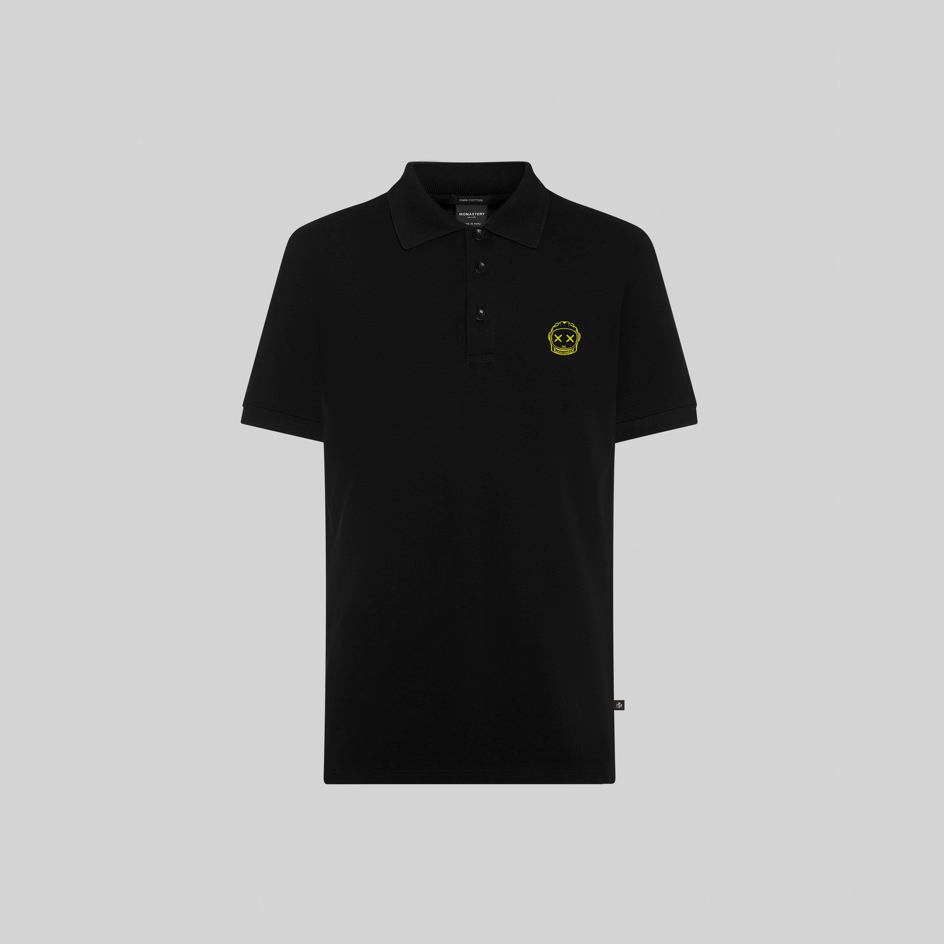 ENSA BLACK POLO | Monastery Couture