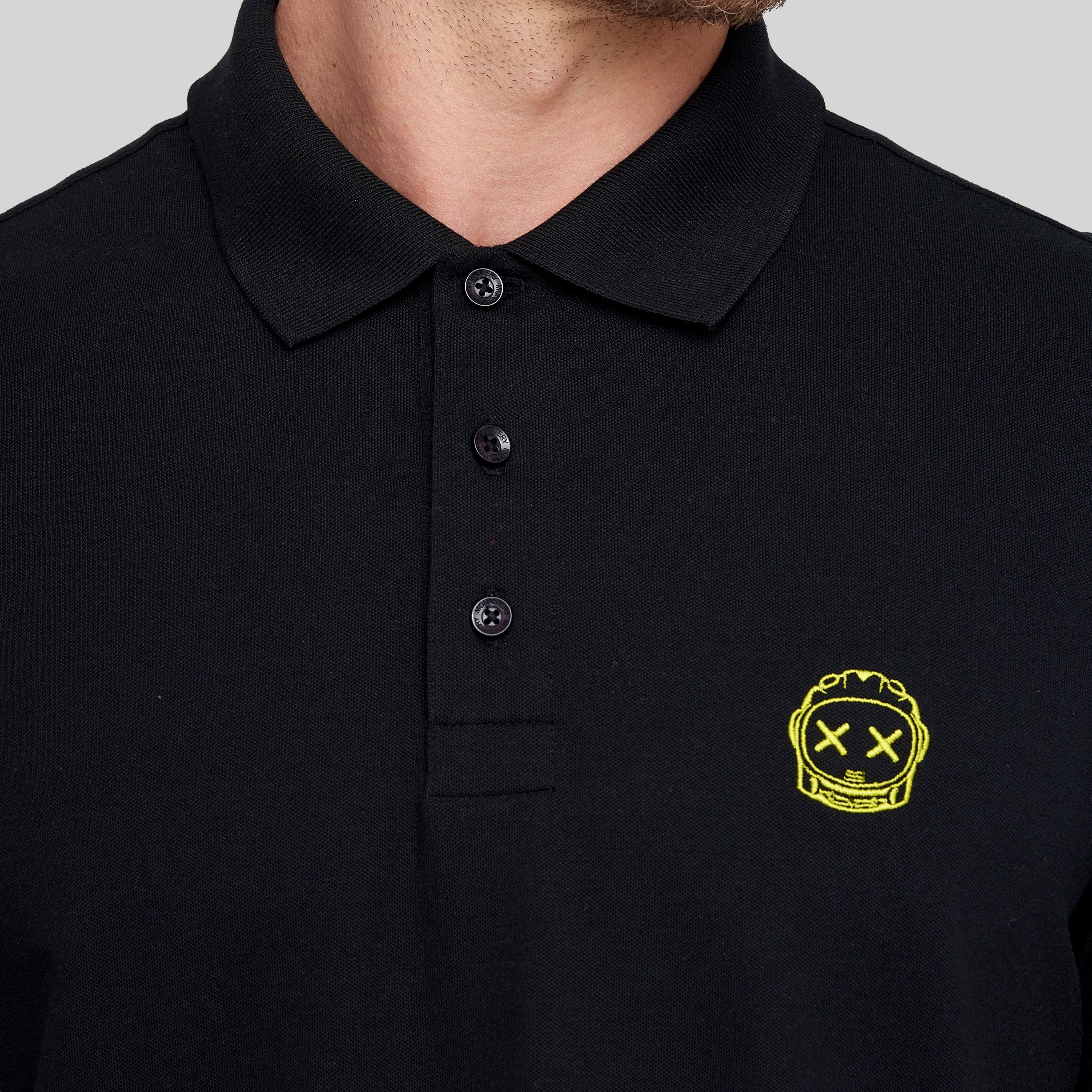 ENSA BLACK POLO | Monastery Couture