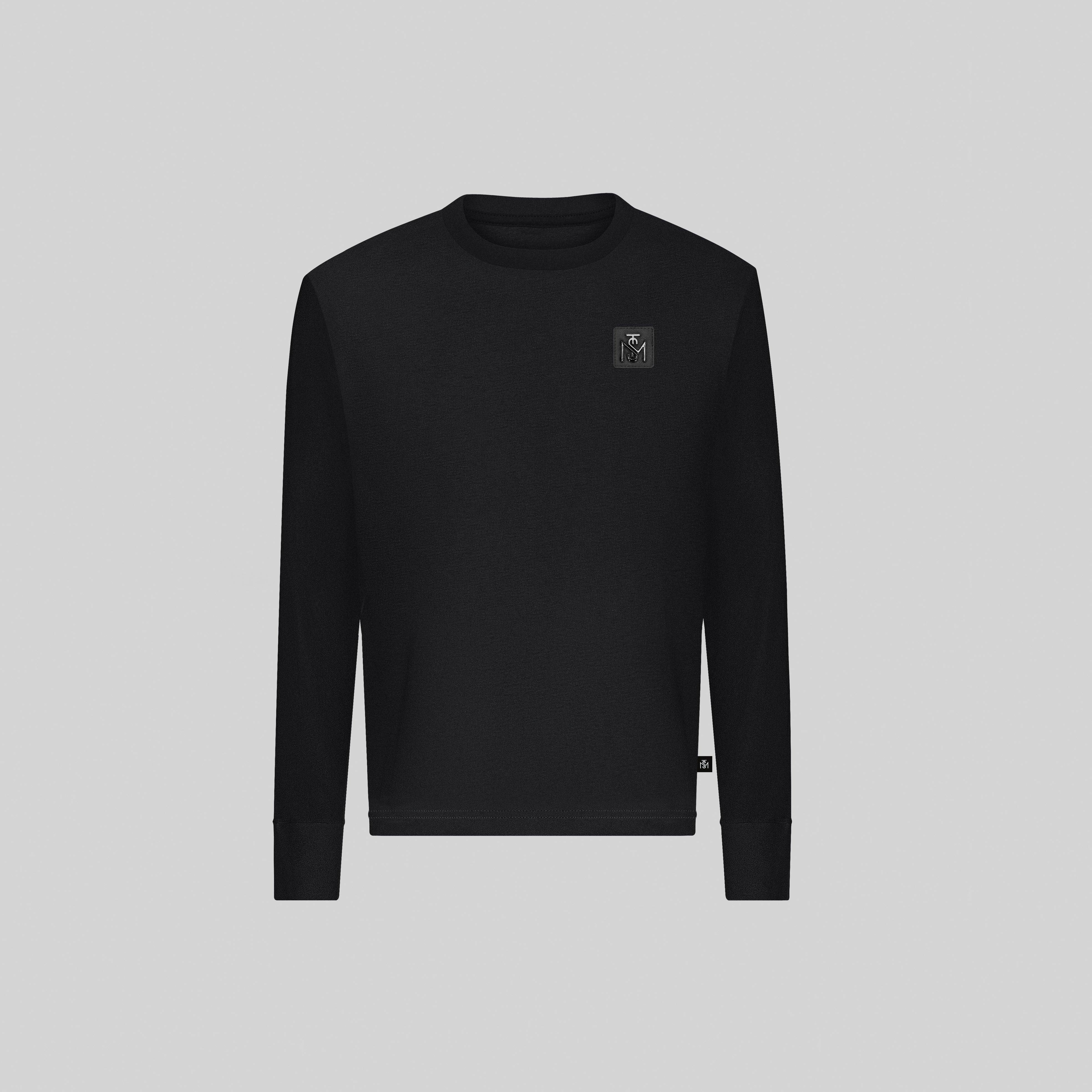 HASEN BLACK LONG SLEEVE | Monastery Couture