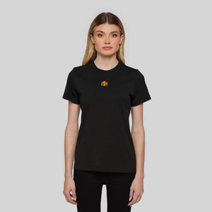 LARY BLACK T-SHIRT | Monastery Couture