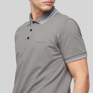 PTOLOMEO GREY POLO | Monastery Couture