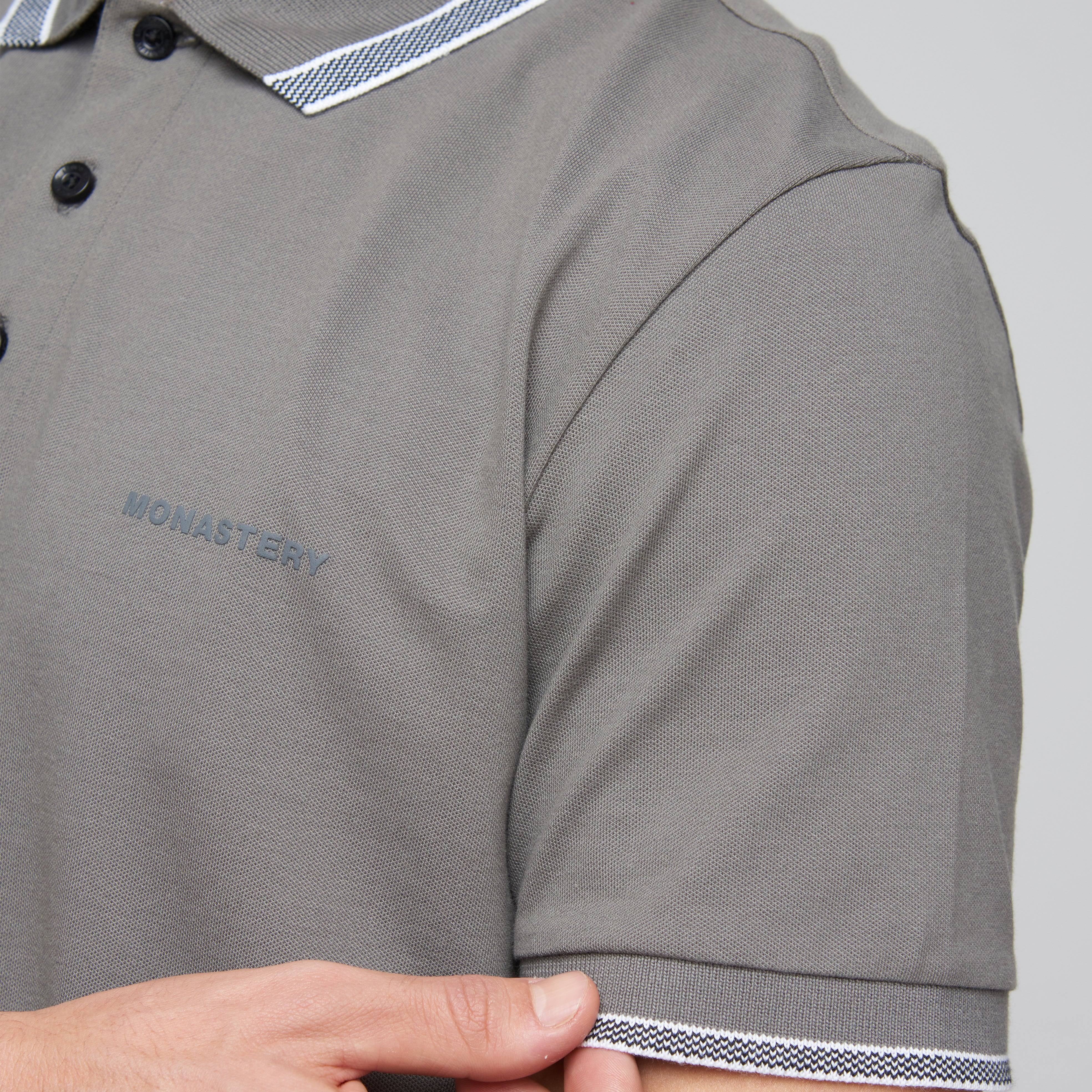 PTOLOMEO GREY POLO | Monastery Couture