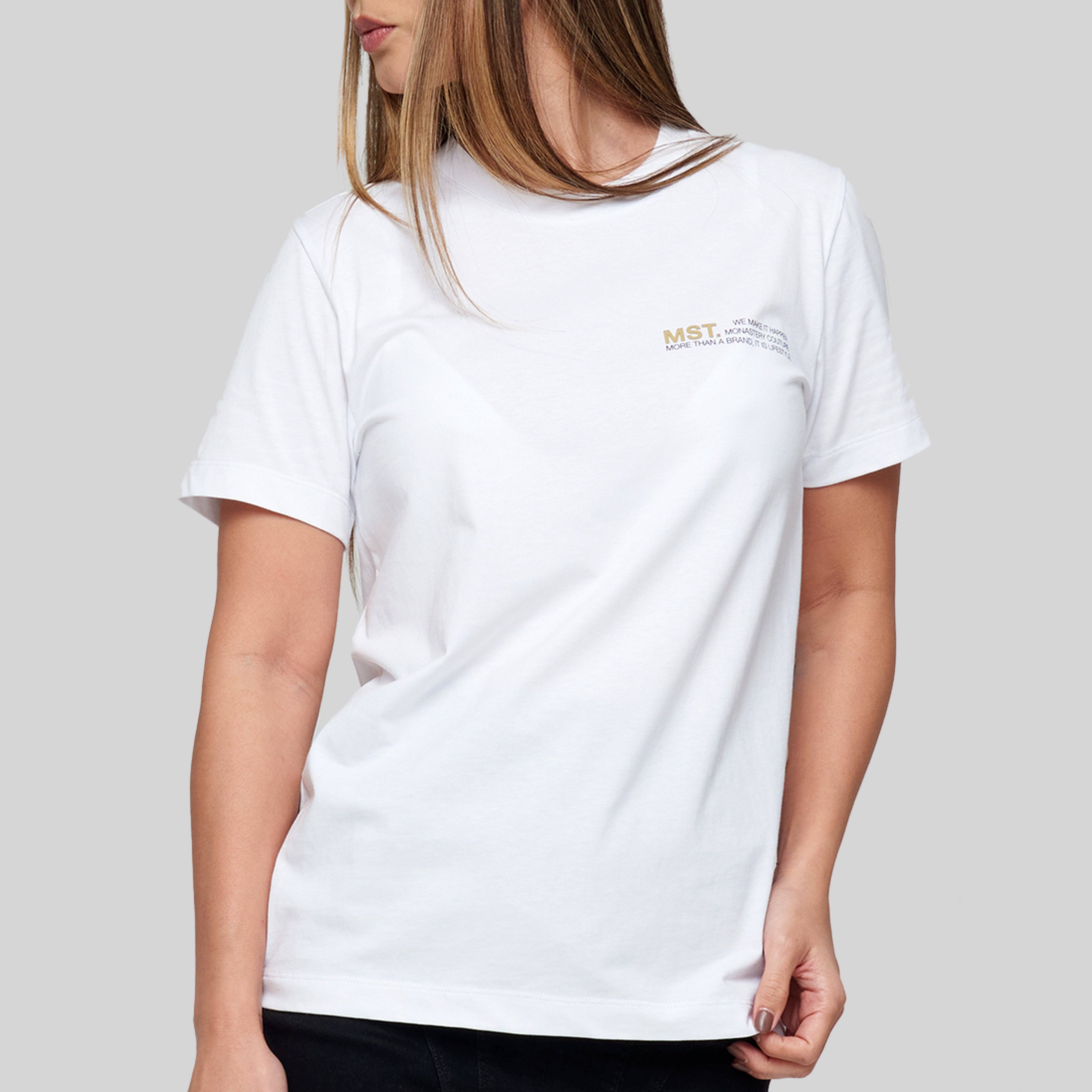 RAVI T-SHIRT WOMEN WHITE | Monastery Couture