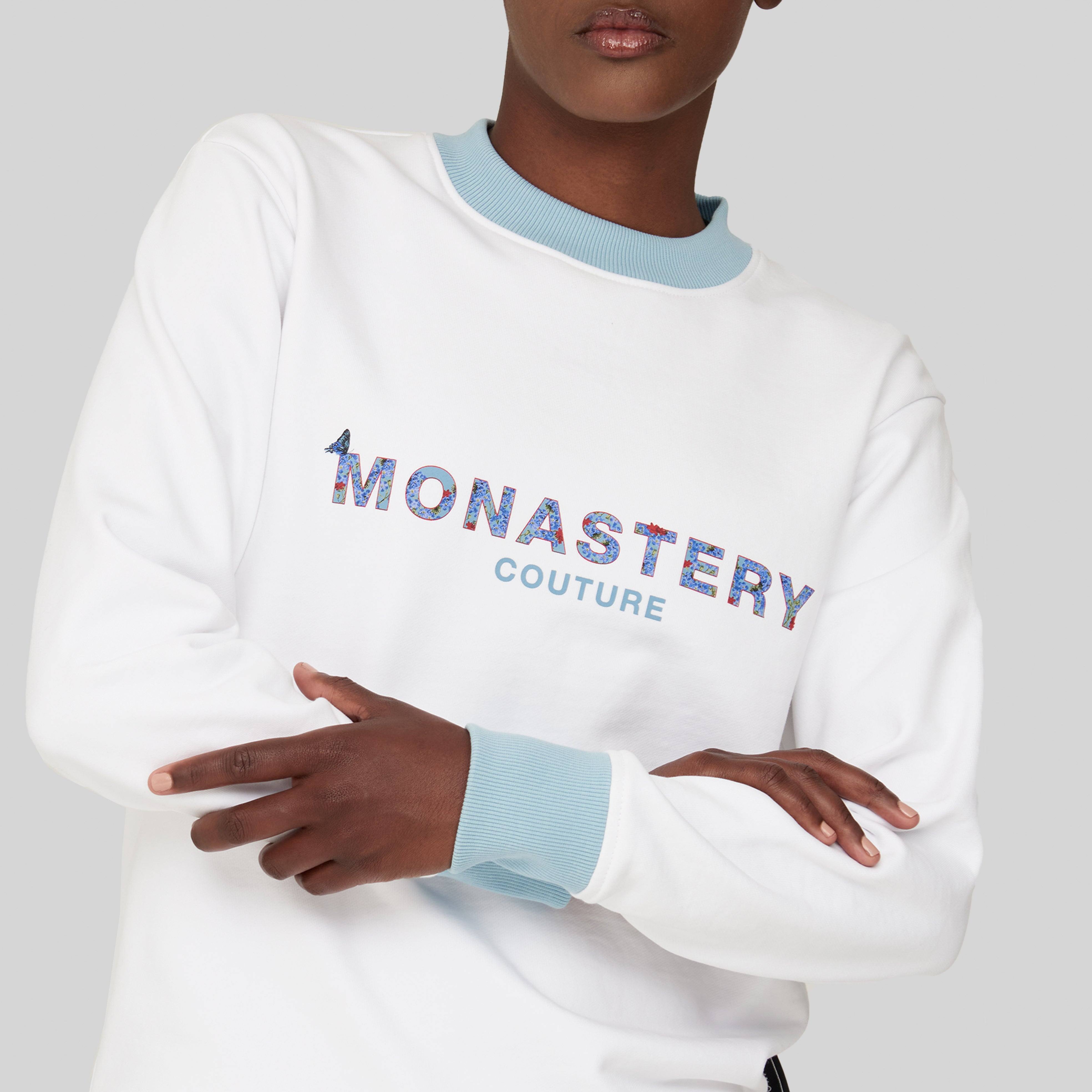 ROXANA WHITE SWEATSHIRTS | Monastery Couture