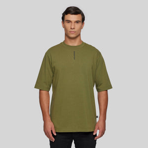 SIRIO CAPULET OLIVE T-SHIRT OVERSIZE | Monastery Couture