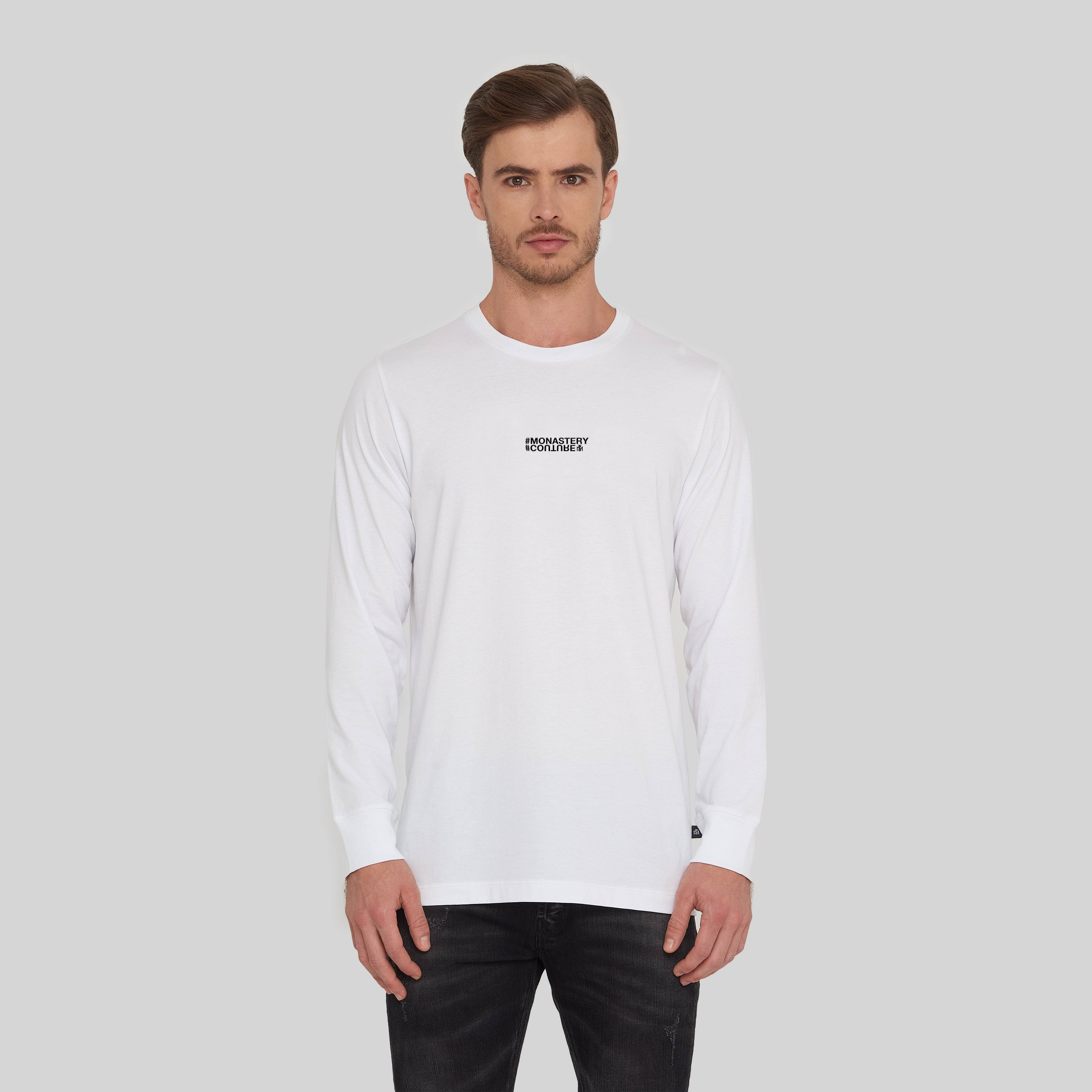 TANOK WHITE LONG SLEEVE | Monastery Couture