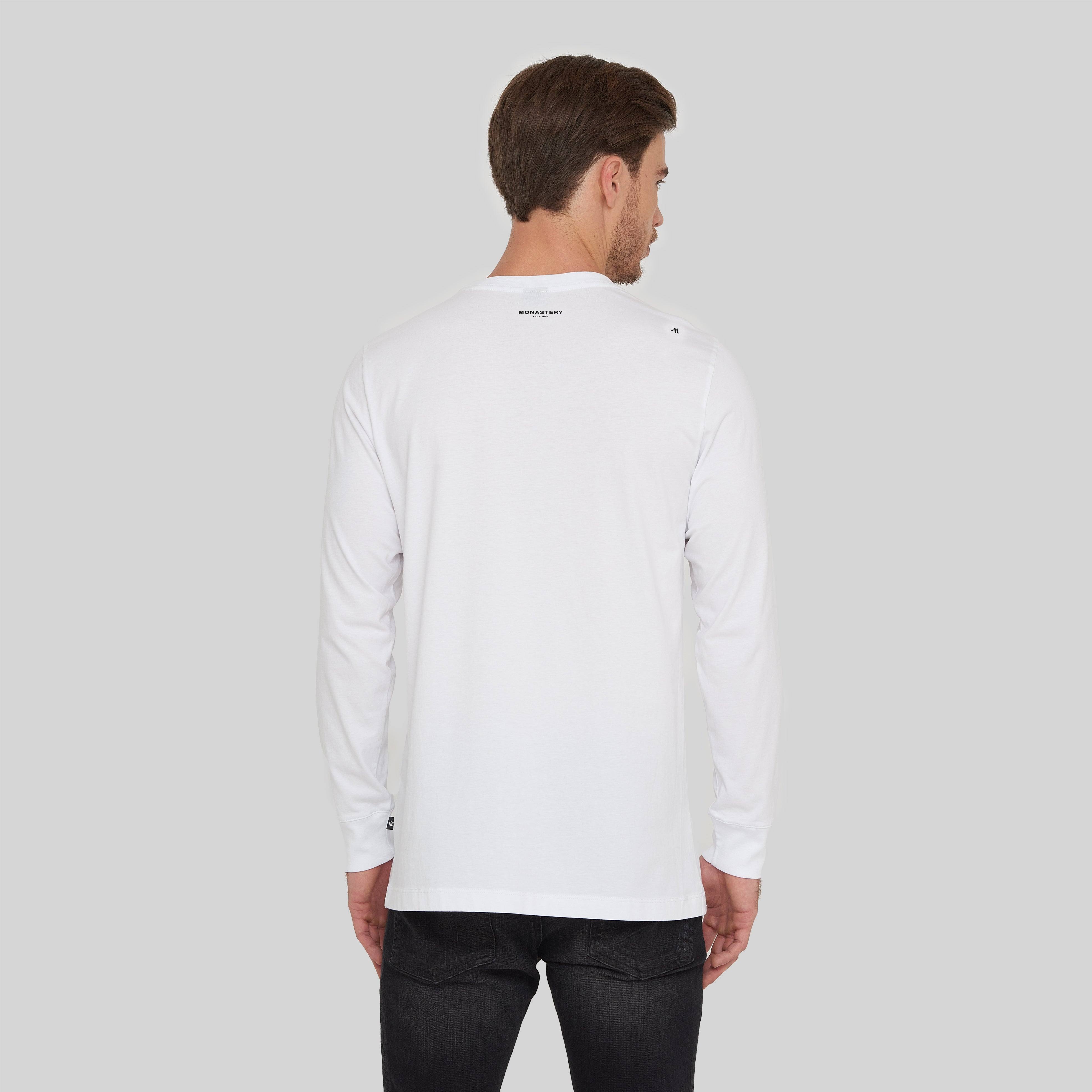 TANOK WHITE LONG SLEEVE | Monastery Couture