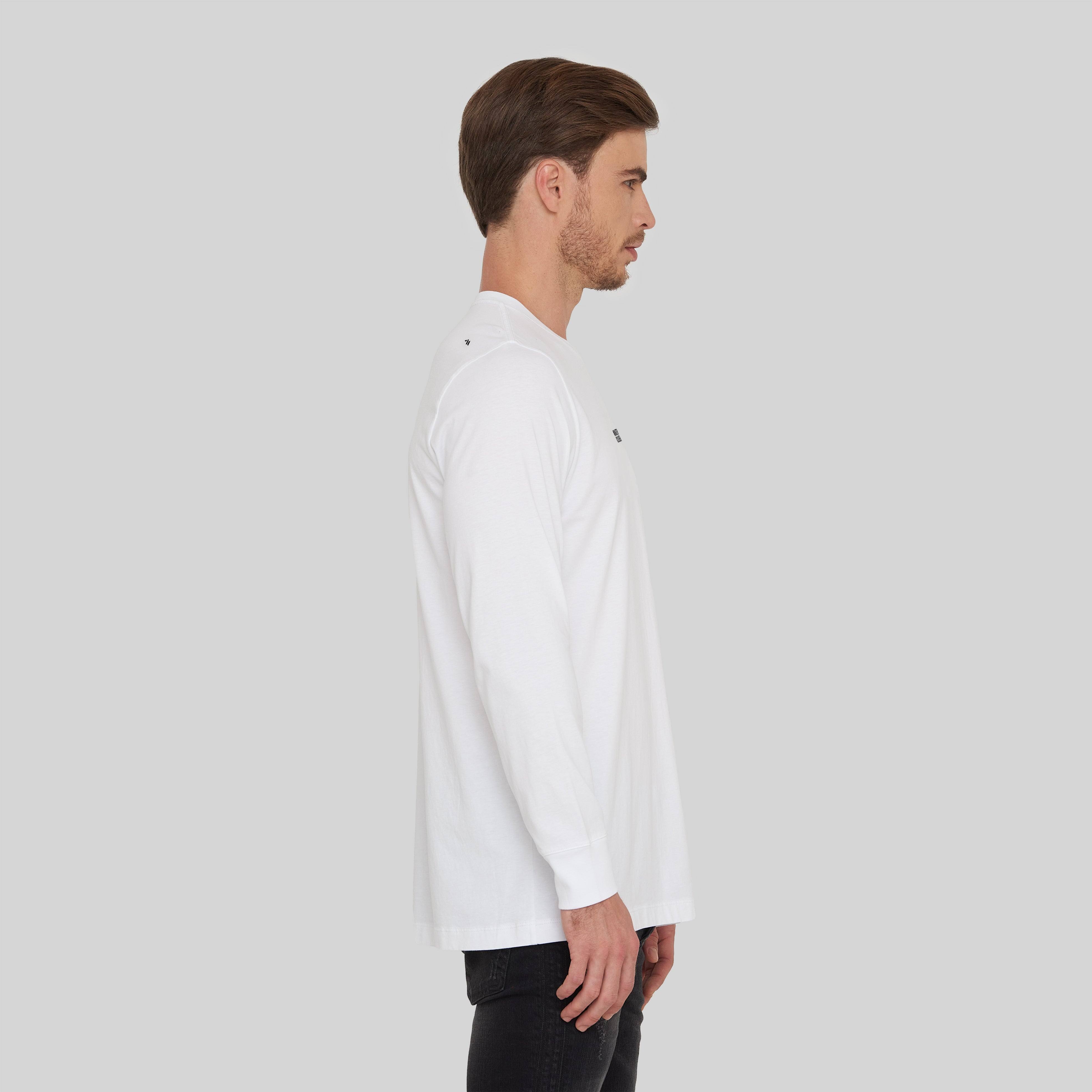 TANOK WHITE LONG SLEEVE | Monastery Couture