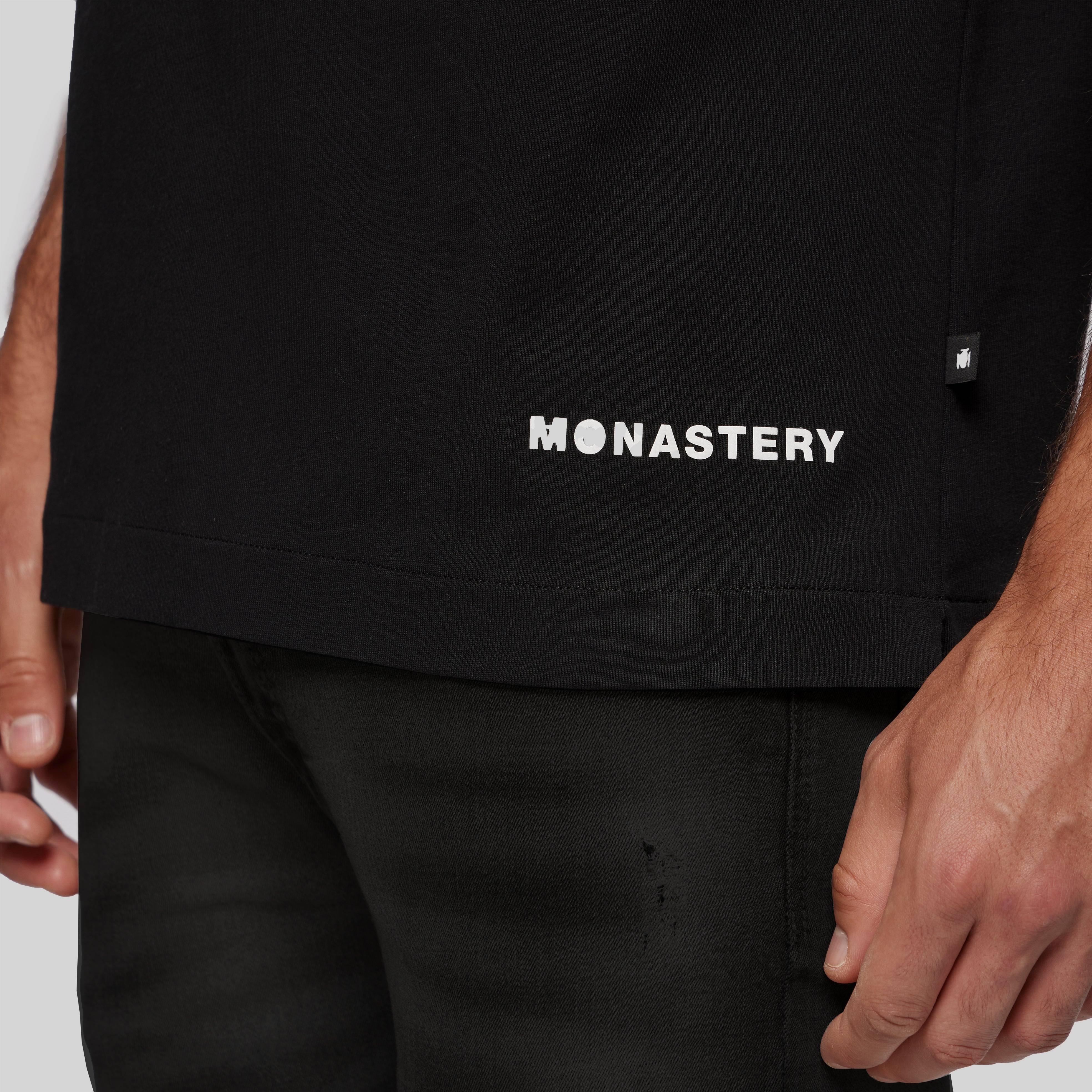 UMBRIEL BLACK T-SHIRT OVERSIZE | Monastery Couture