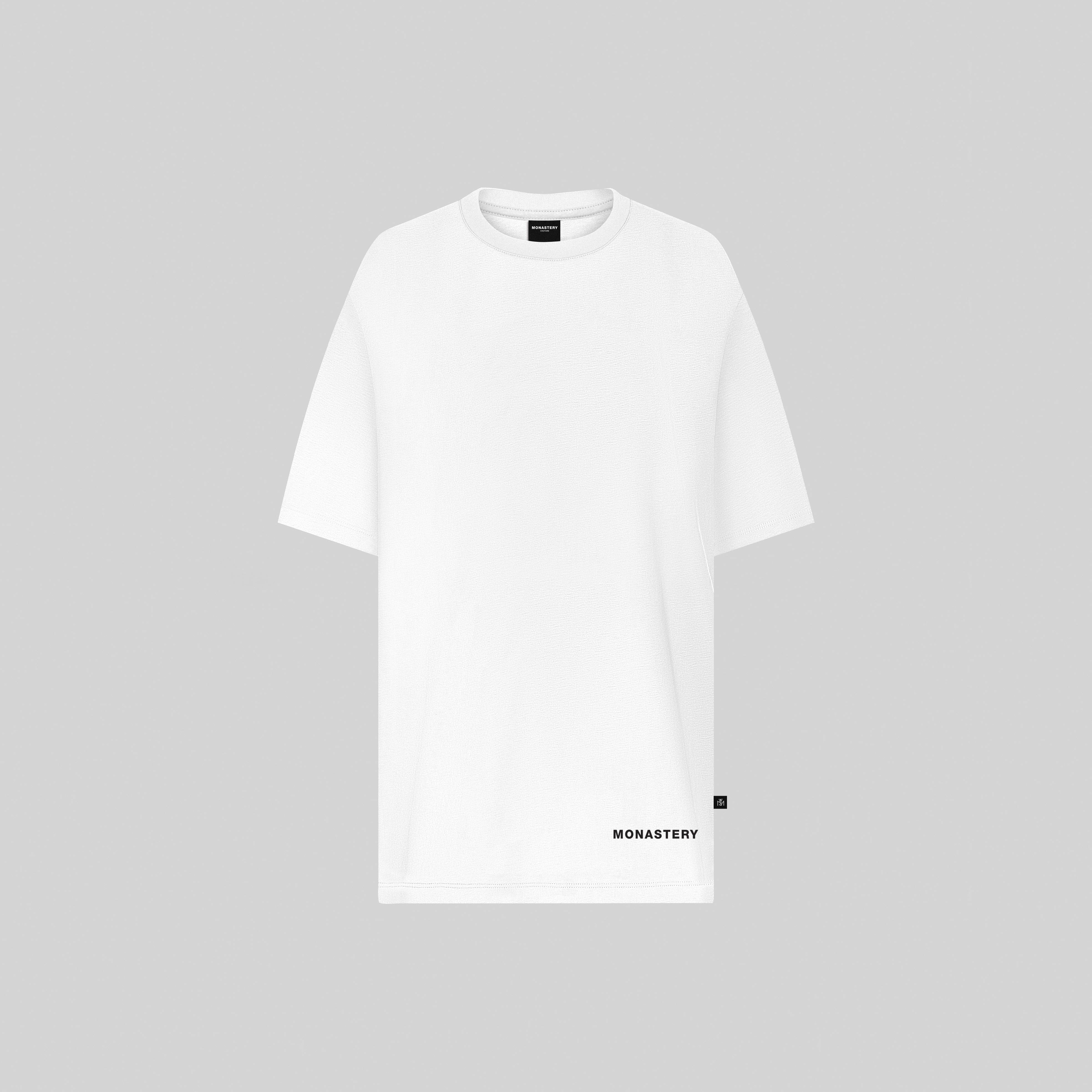 UMBRIEL WHITE T-SHIRT OVERSIZE | Monastery Couture