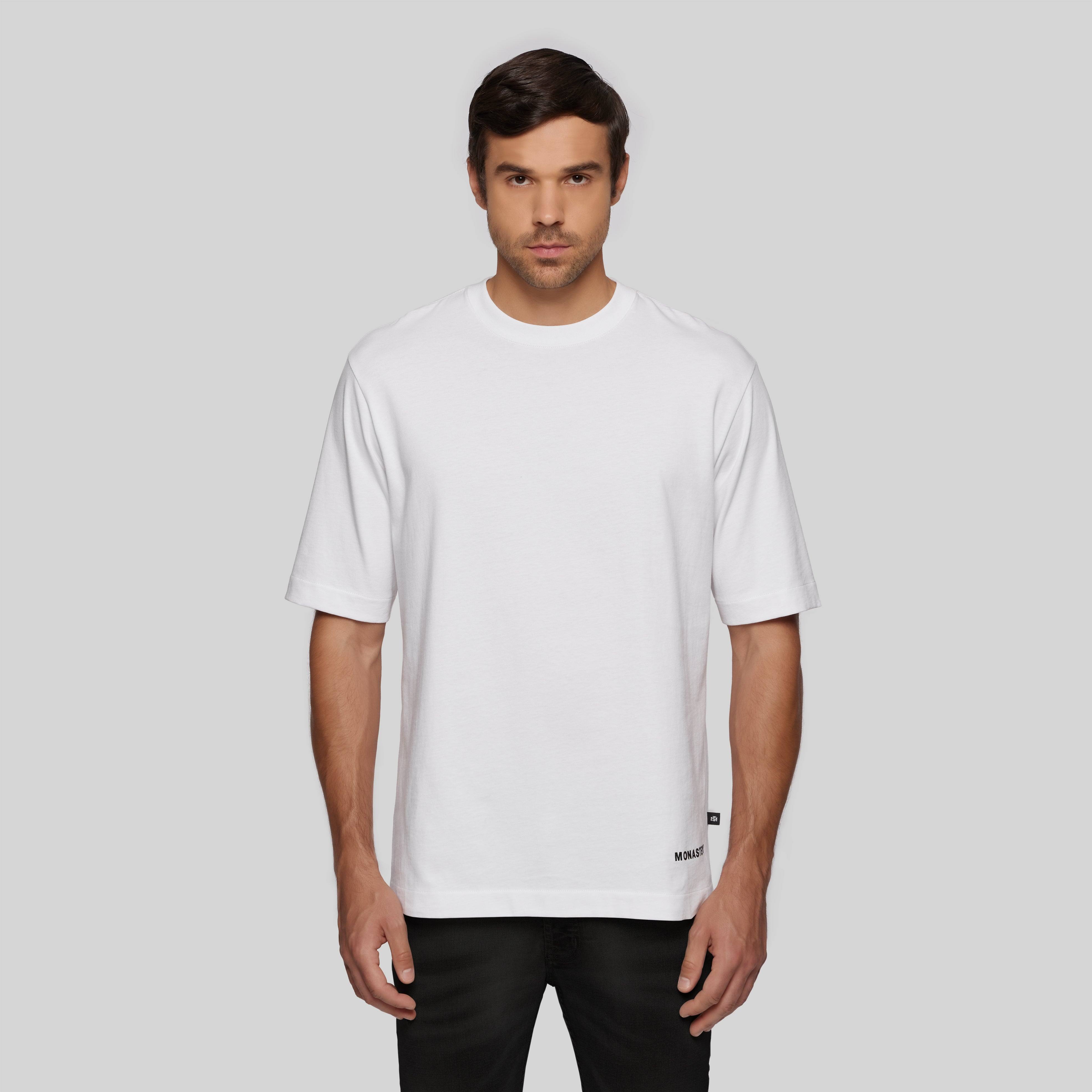 UMBRIEL WHITE T-SHIRT OVERSIZE | Monastery Couture