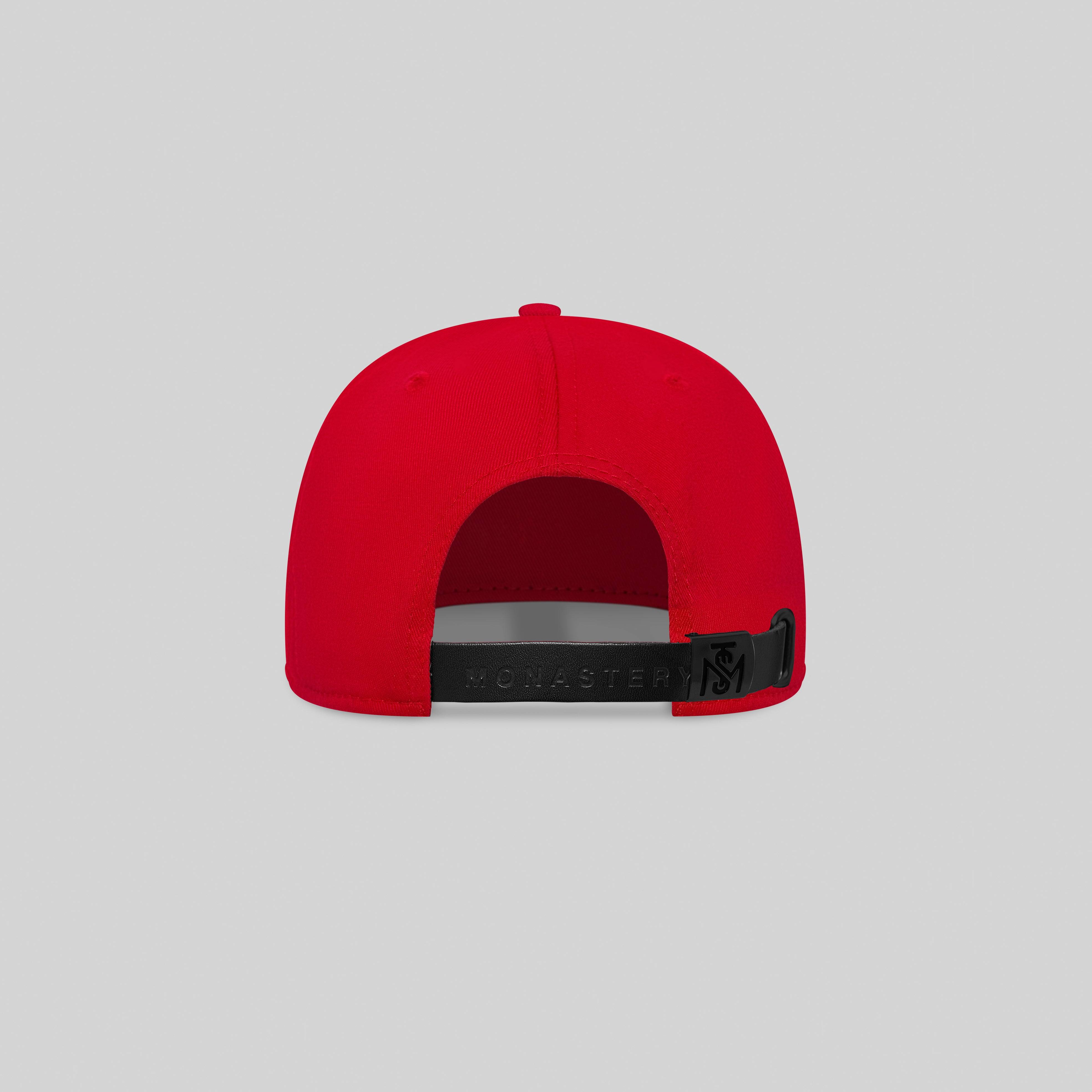 VIGGI CAP RED | Monastery Couture